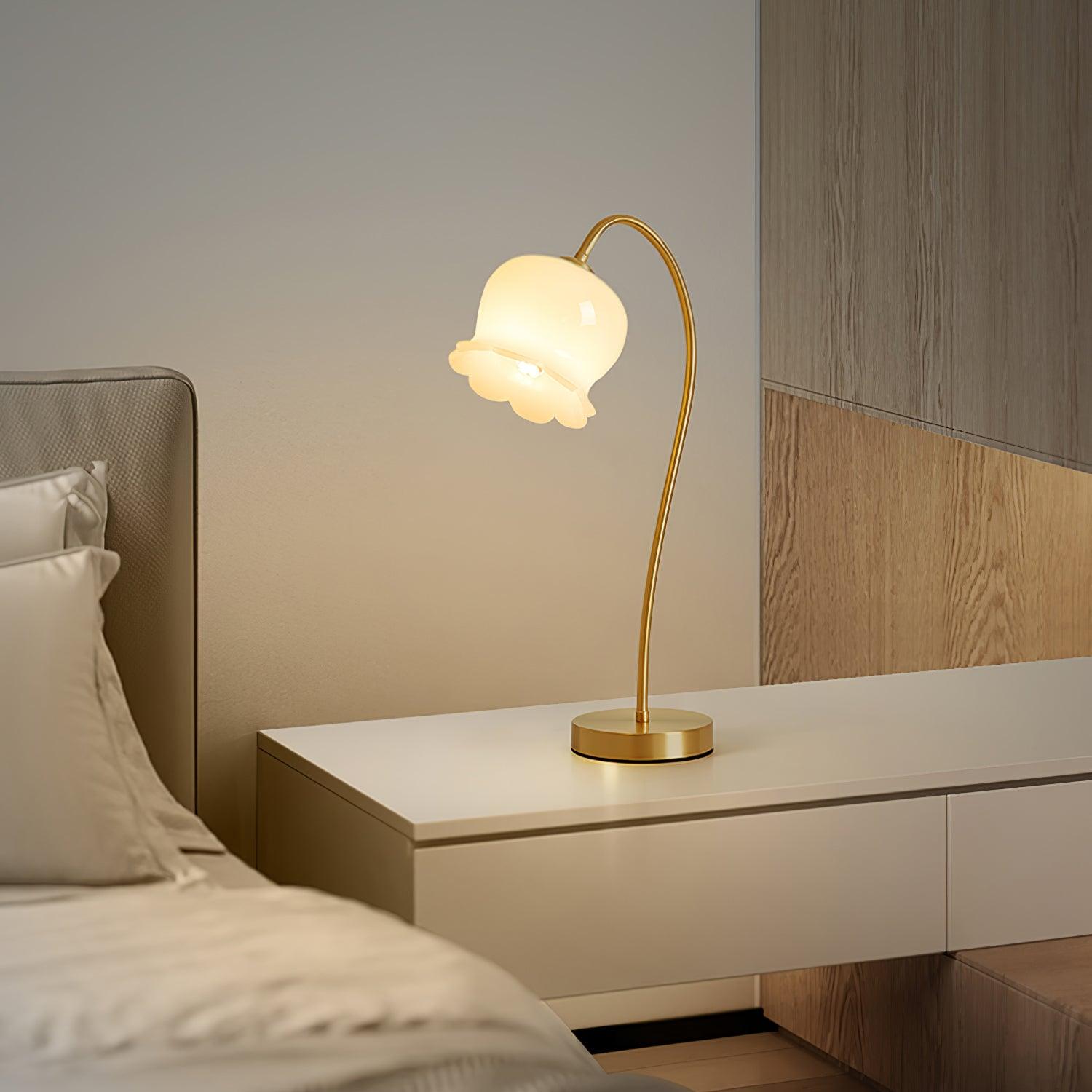 Calvor Brass Vintage Table Lamp-Neutral Decor