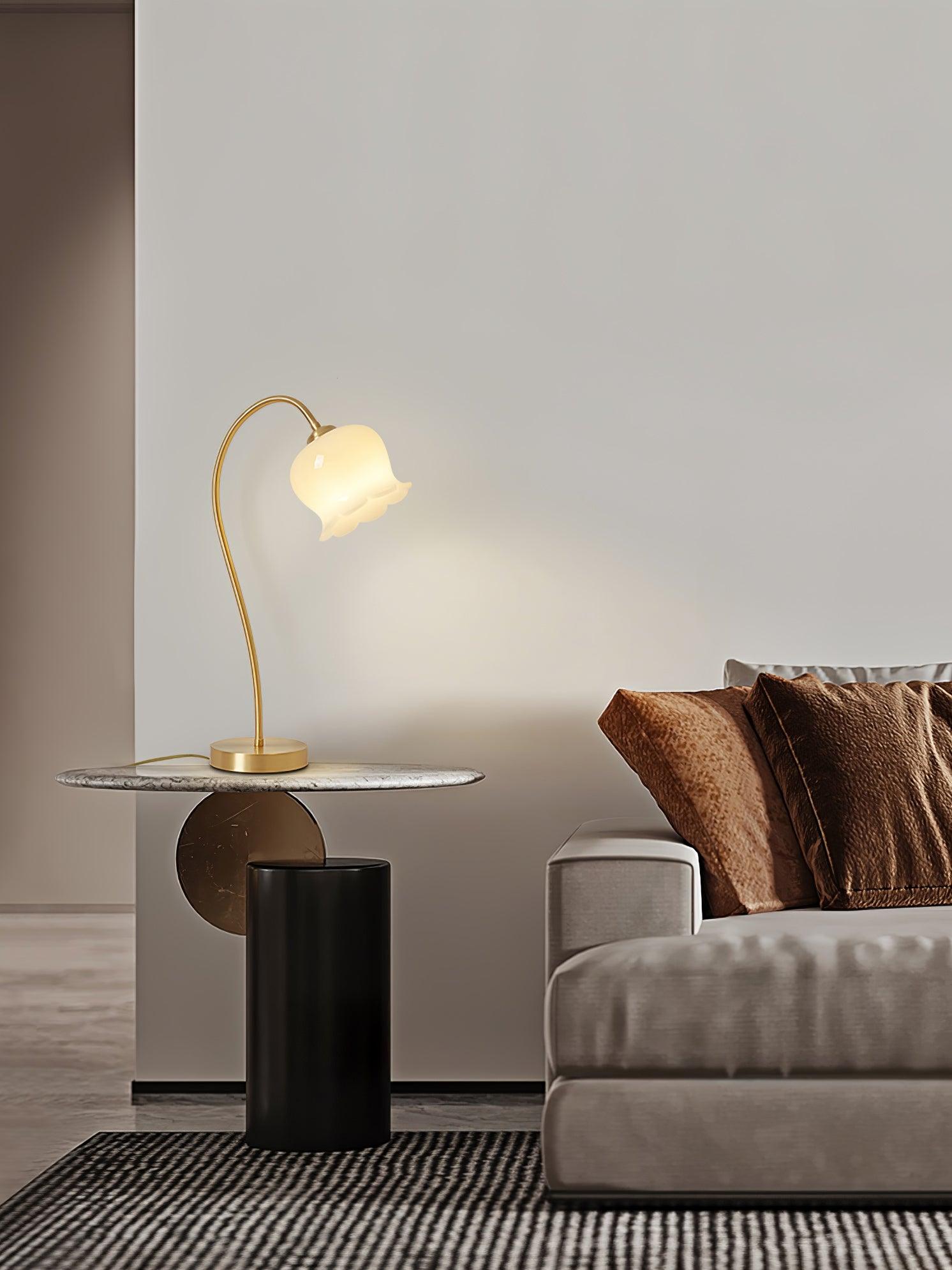 Calvor Brass Vintage Table Lamp-Neutral Decor