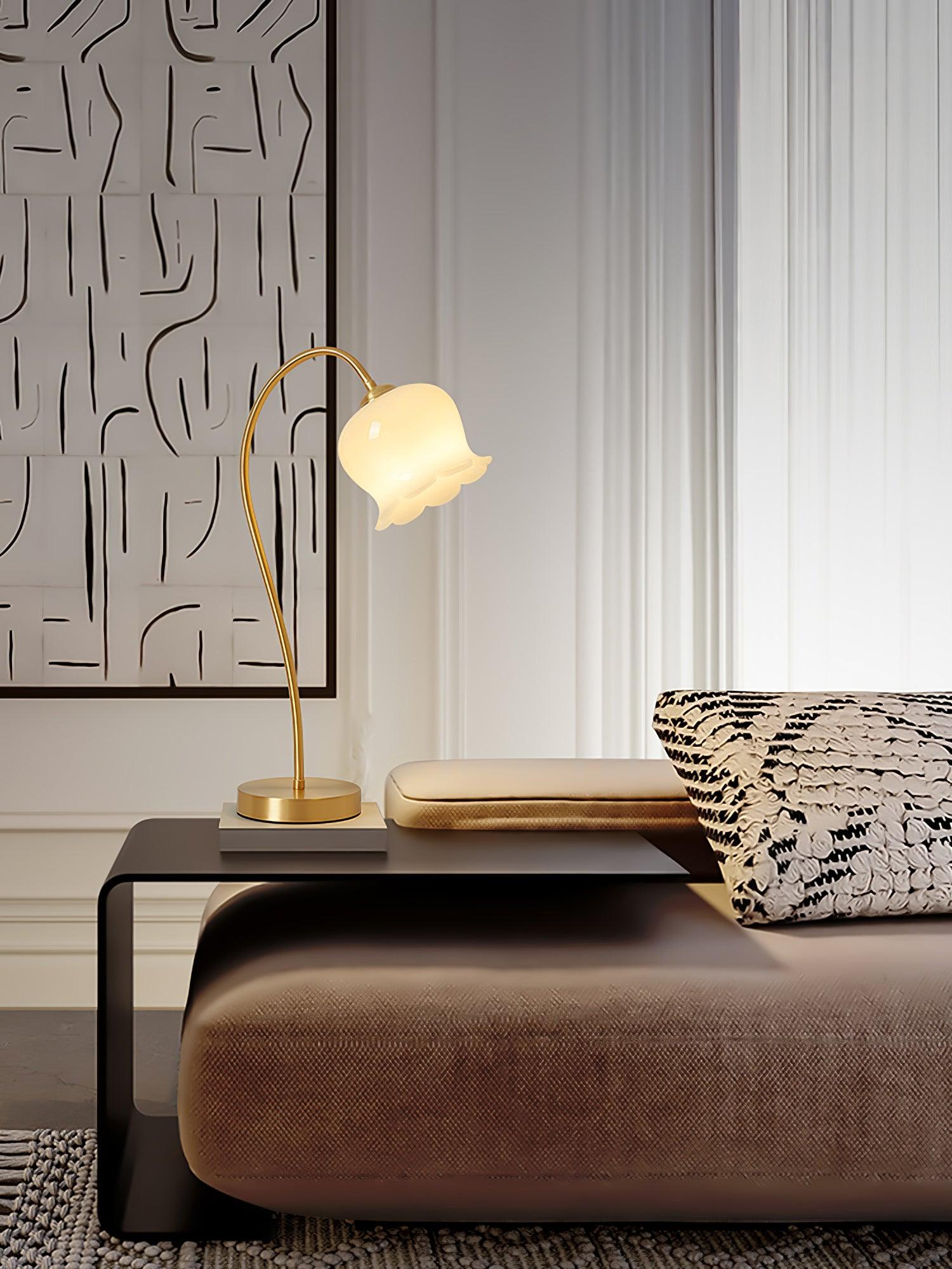 Calvor Brass Vintage Table Lamp-Neutral Decor