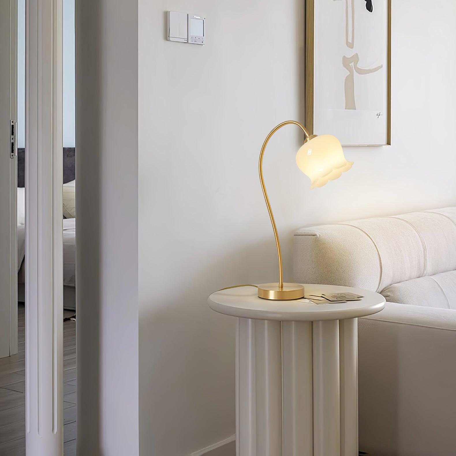 Calvor Brass Vintage Table Lamp-Neutral Decor