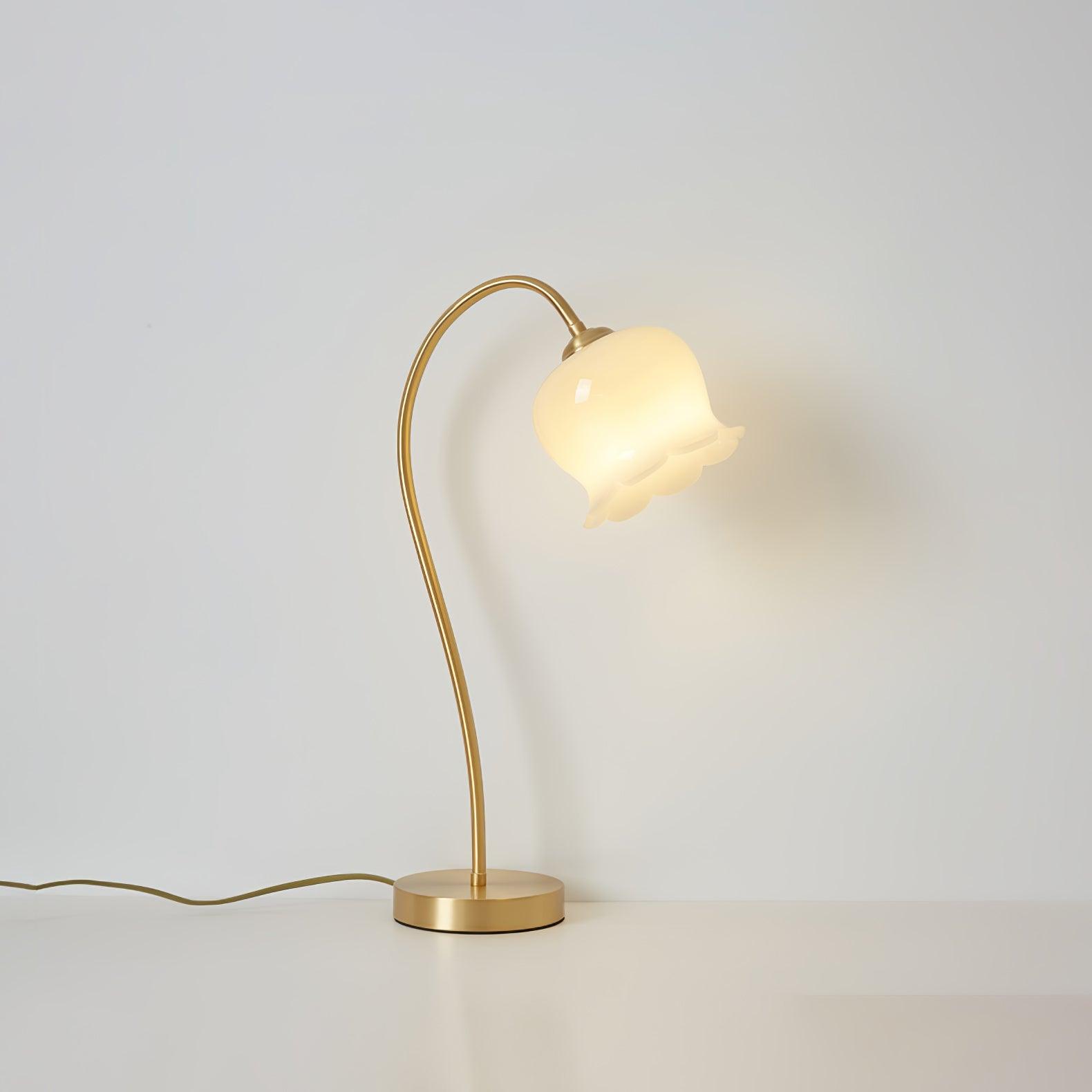 Calvor Brass Vintage Table Lamp-Neutral Decor