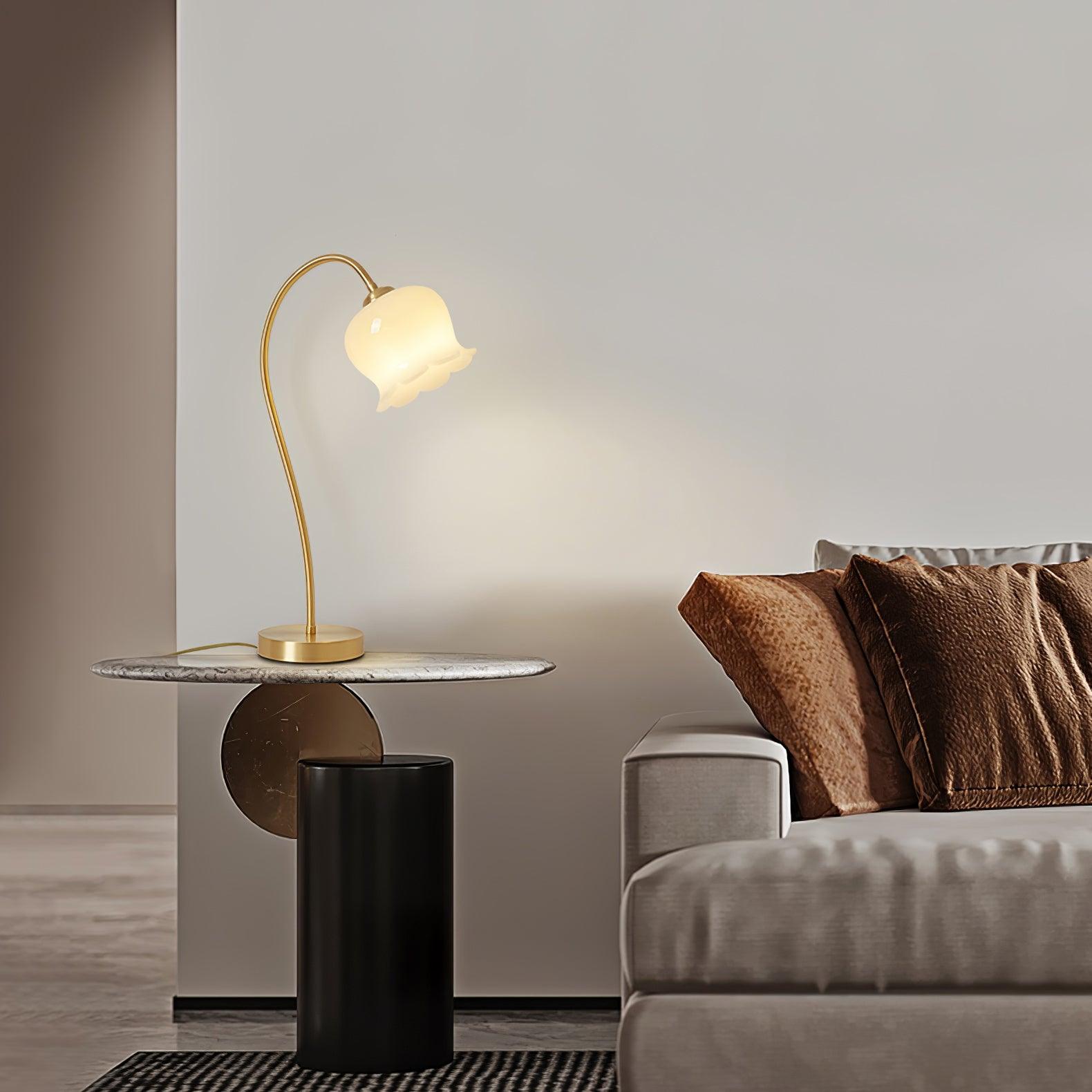 Calvor Brass Vintage Table Lamp-Neutral Decor