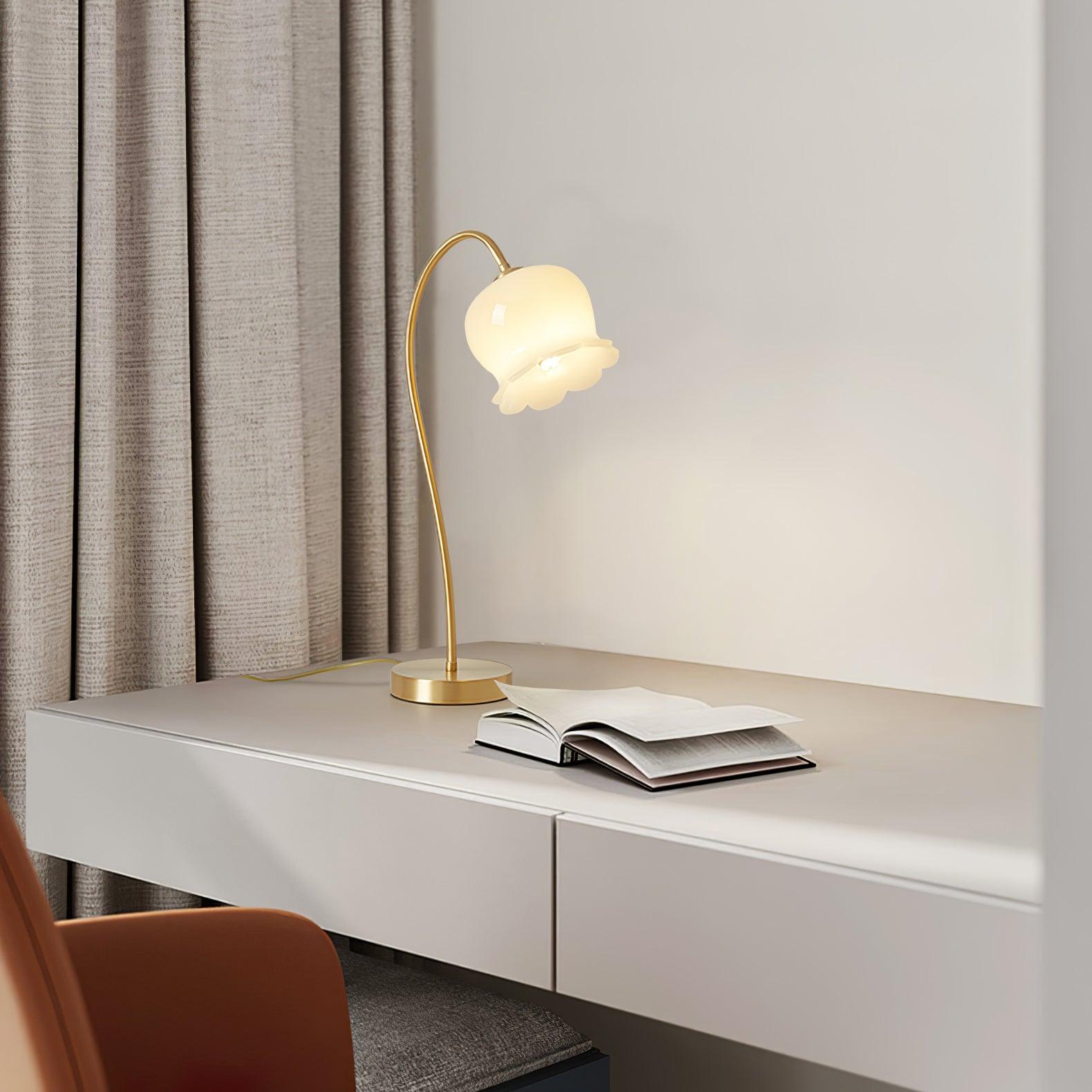 Calvor Brass Vintage Table Lamp-Neutral Decor