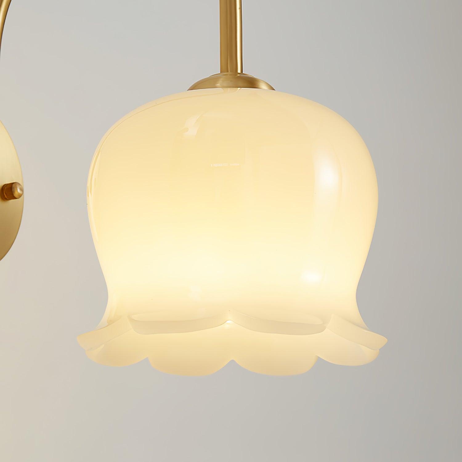 Avcarora Premium Nordic Art Brass Glass Wall Lamp-Neutral Decor