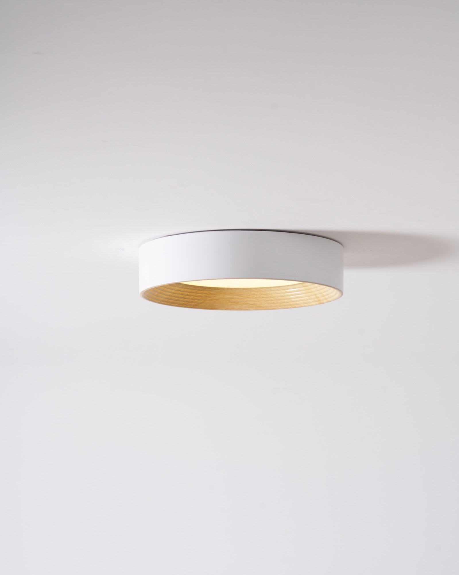 Veveny Ceiling Lamp Wood Ring Minimalist Adjustable-Neutral Decor