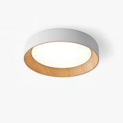 Veveny Ceiling Lamp Wood Ring Minimalist Adjustable-Neutral Decor