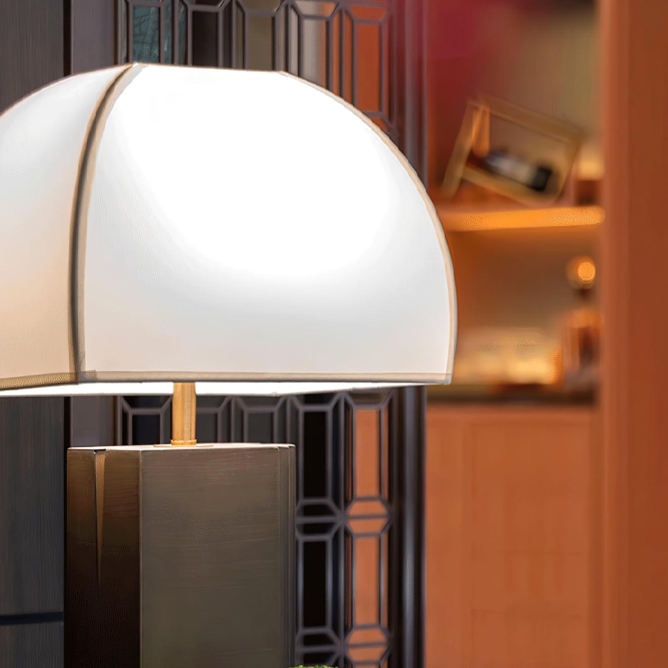 Cylo Minimalist Resin Table Lamp-Neutral Decor
