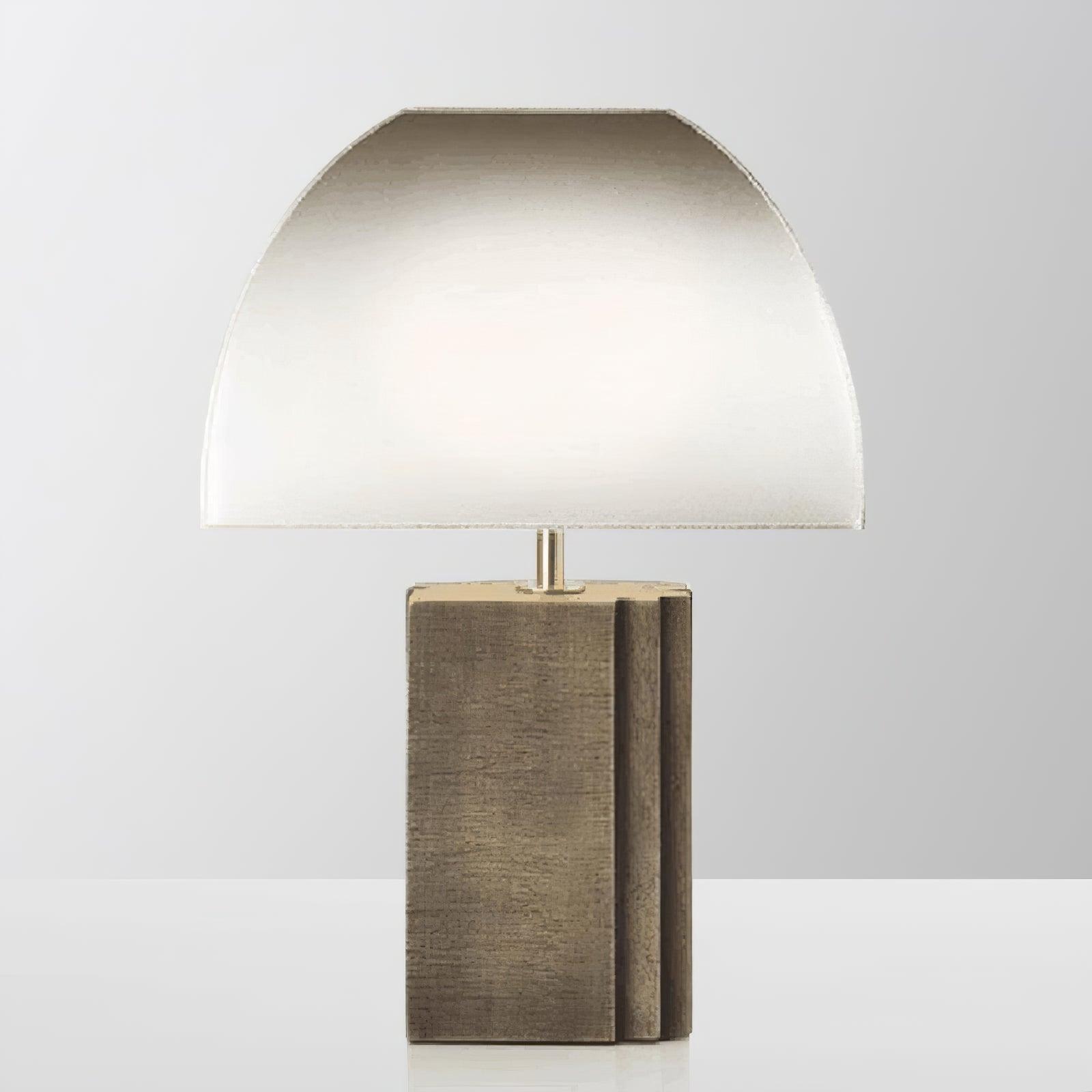 Cylo Minimalist Resin Table Lamp-Neutral Decor
