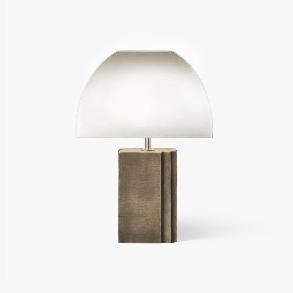 Cylo Minimalist Resin Table Lamp-Neutral Decor