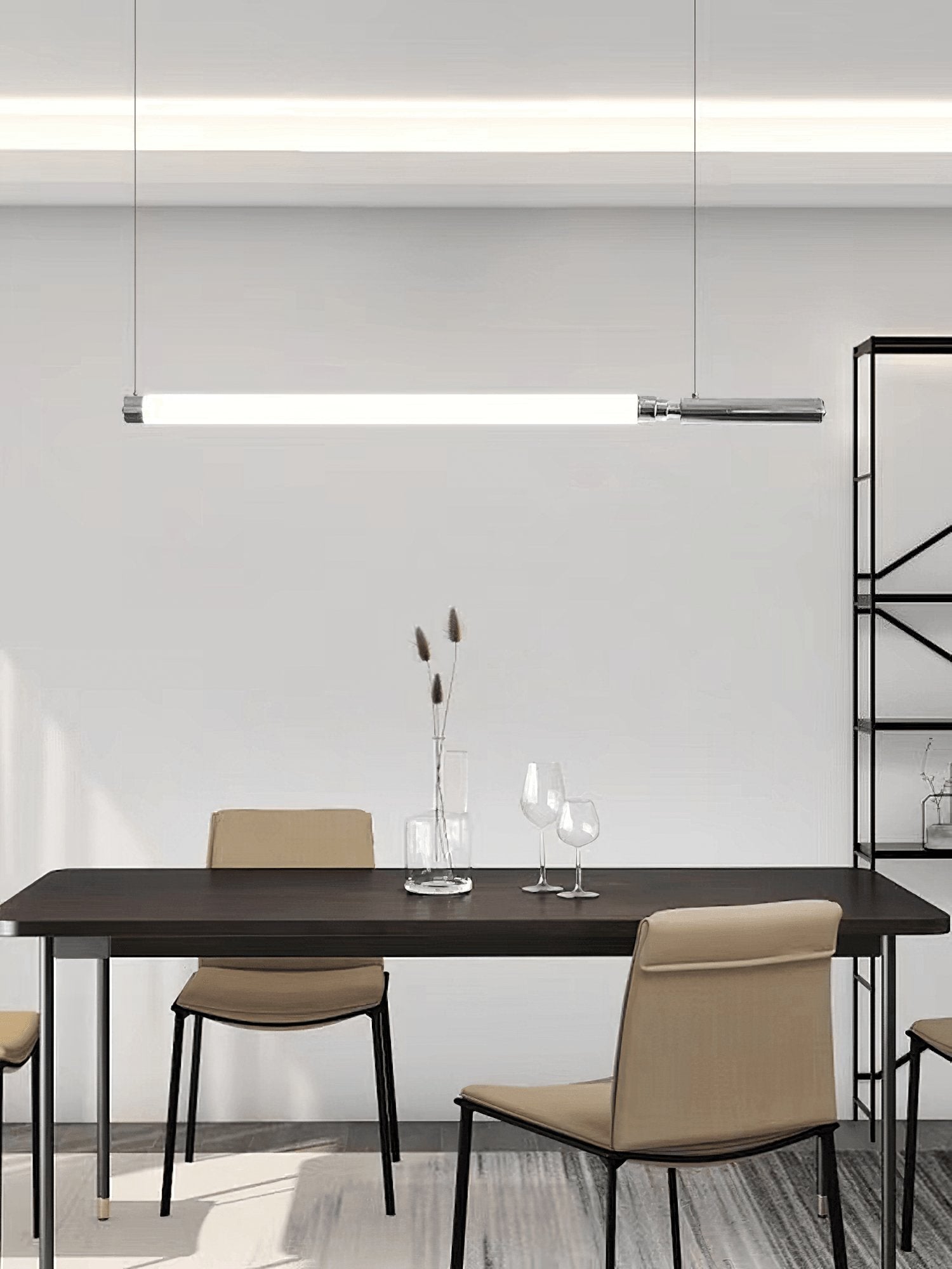 Ollaeos Modern Minimalist Glass Pendant Light-Neutral Decor