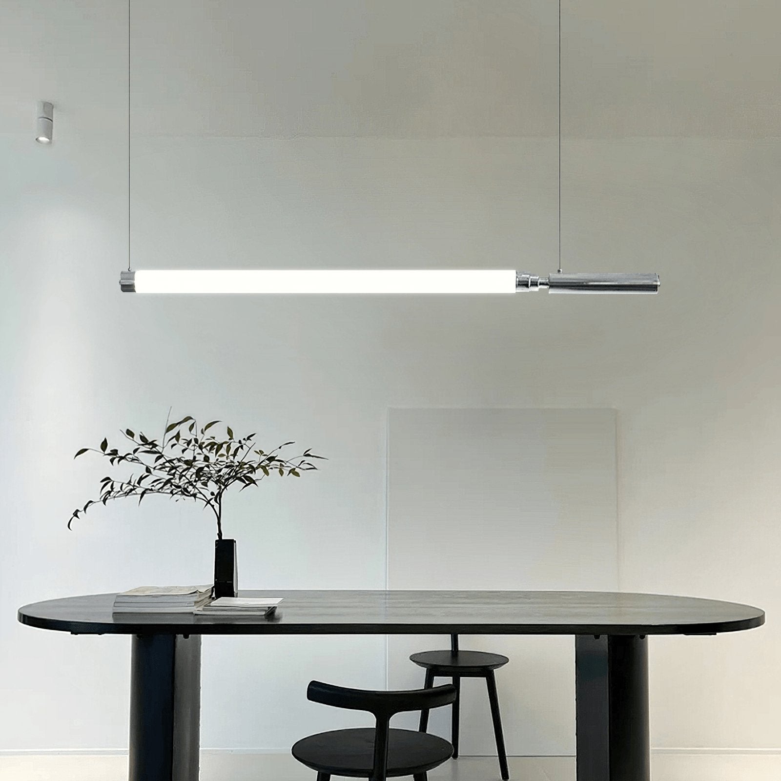 Ollaeos Modern Minimalist Glass Pendant Light-Neutral Decor