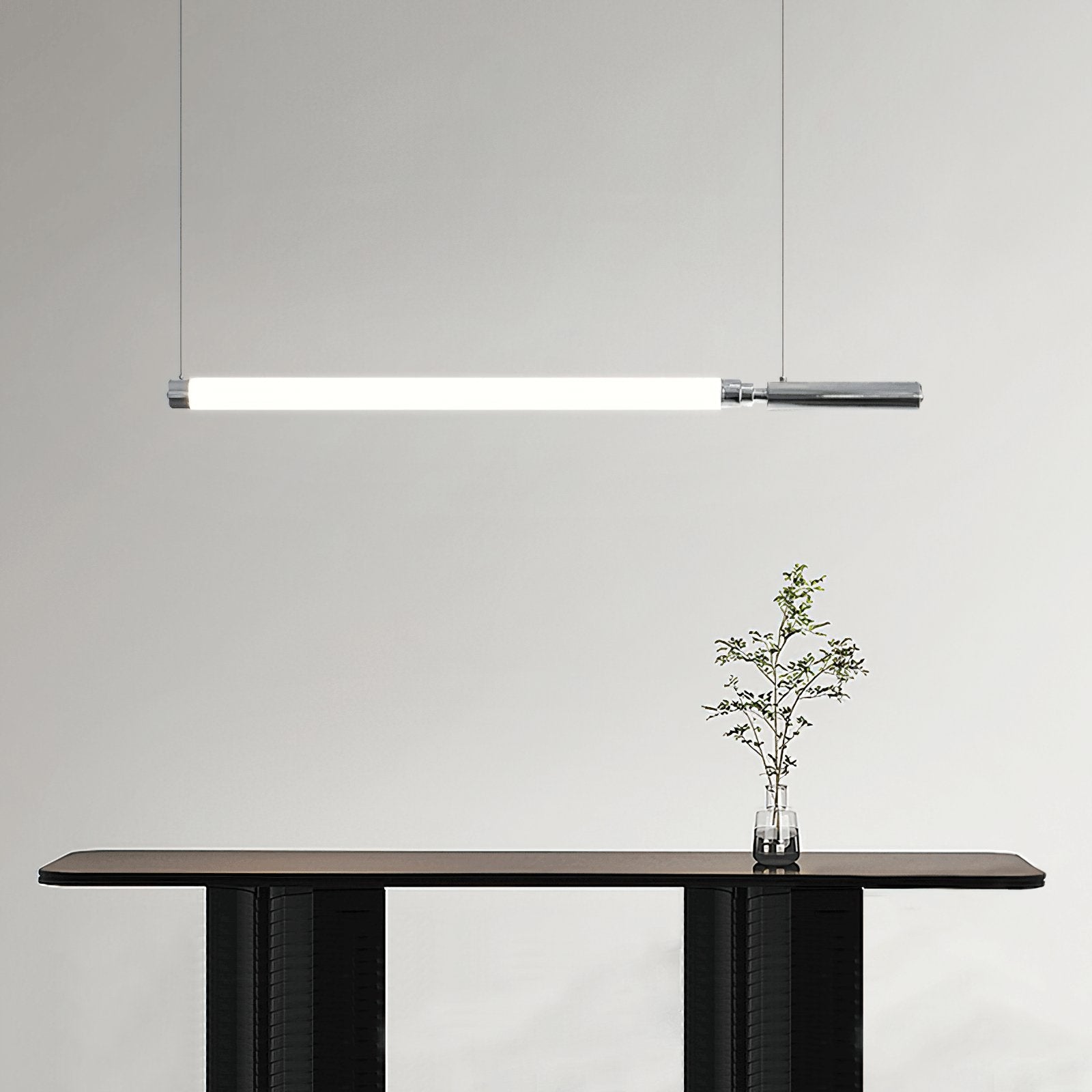 Ollaeos Modern Minimalist Glass Pendant Light-Neutral Decor