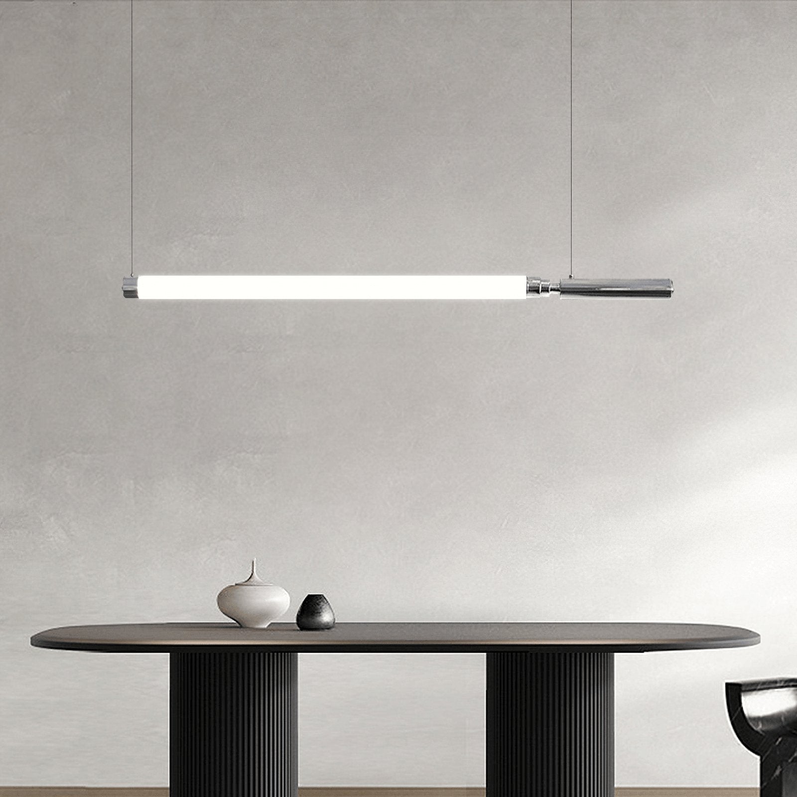 Ollaeos Modern Minimalist Glass Pendant Light-Neutral Decor