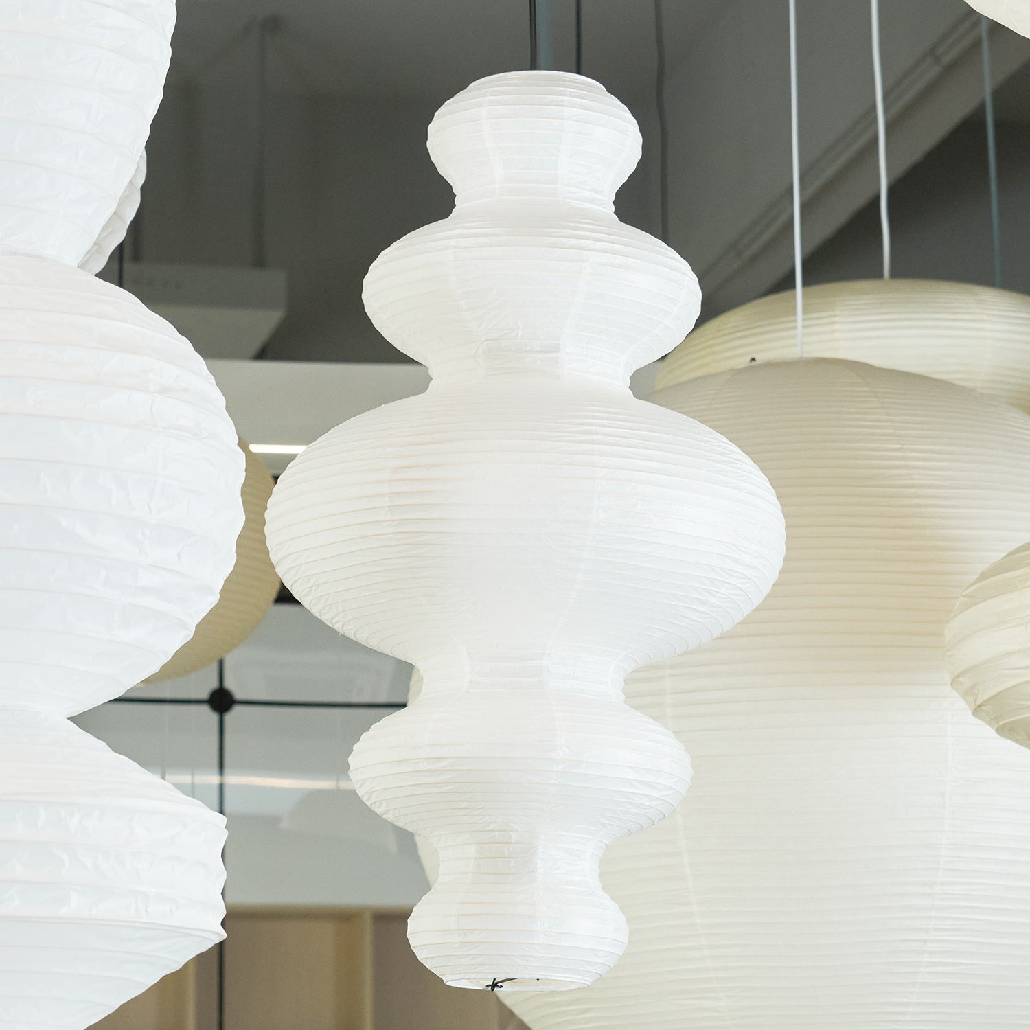 Elthayra Natural Series Bamboo Lantern Pendant Lamp-Neutral Decor