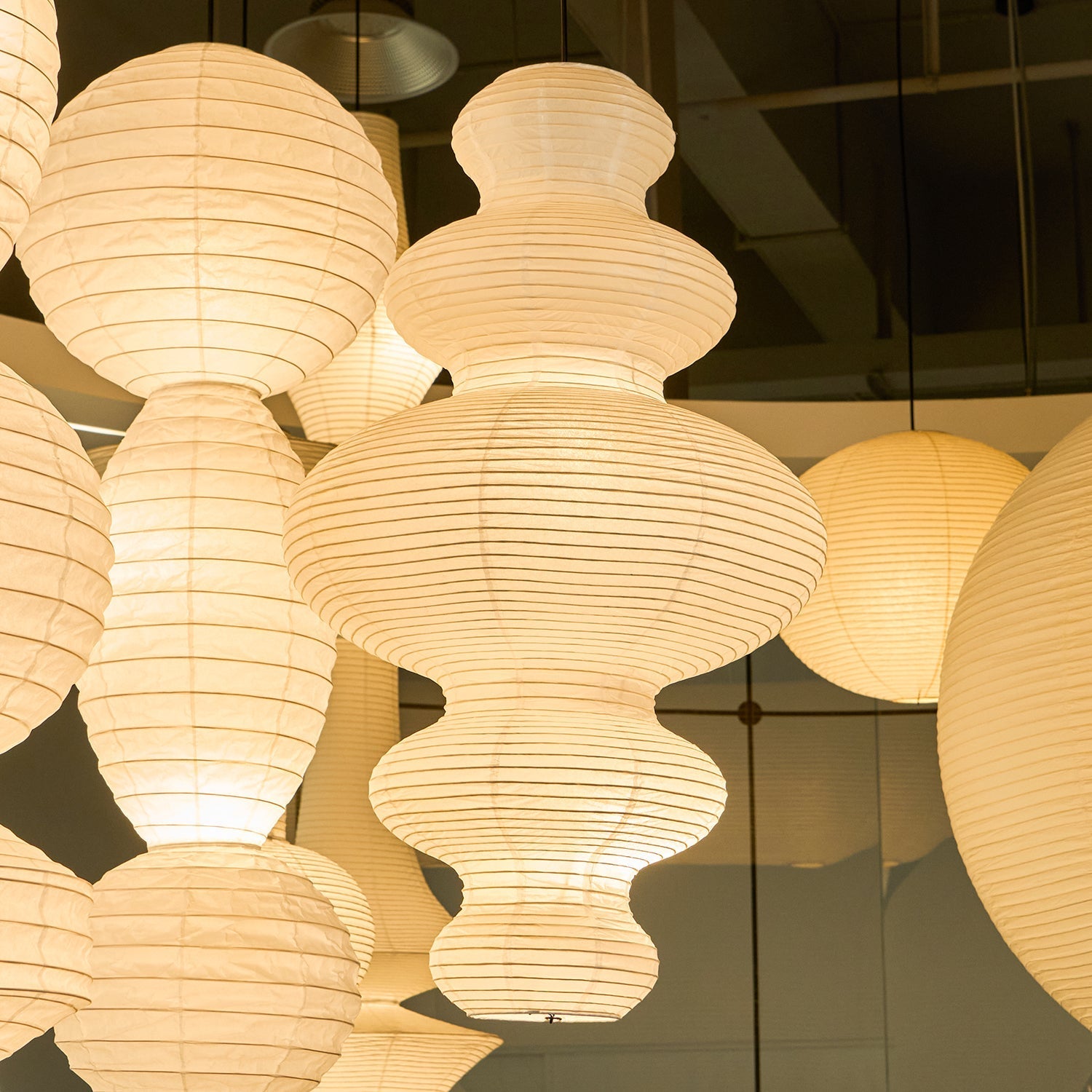 Elthayra Natural Series Bamboo Lantern Pendant Lamp-Neutral Decor