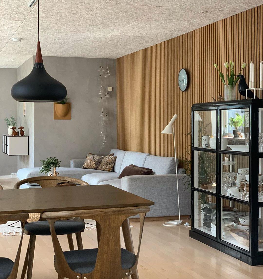Aelorn Aluminum & Wood Industrial Pendant Light-Neutral Decor