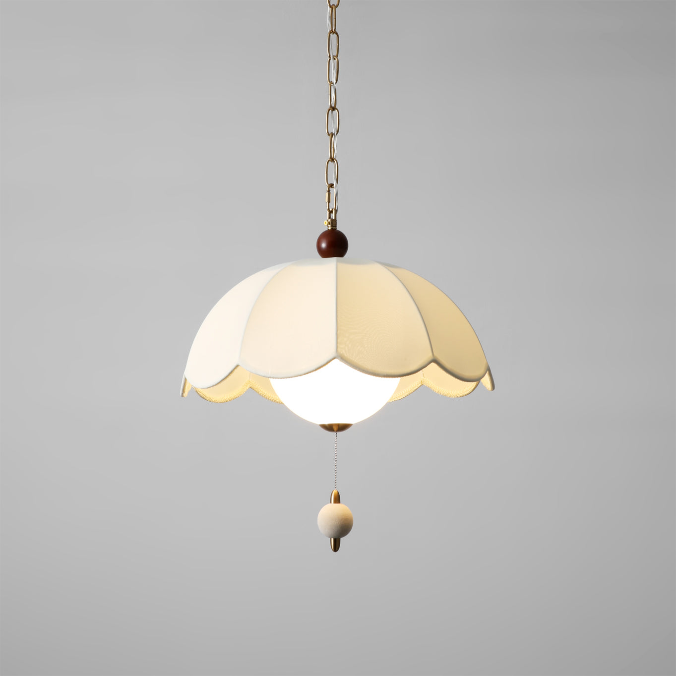 Full product view of the Oriente Pendant Light on a white background.