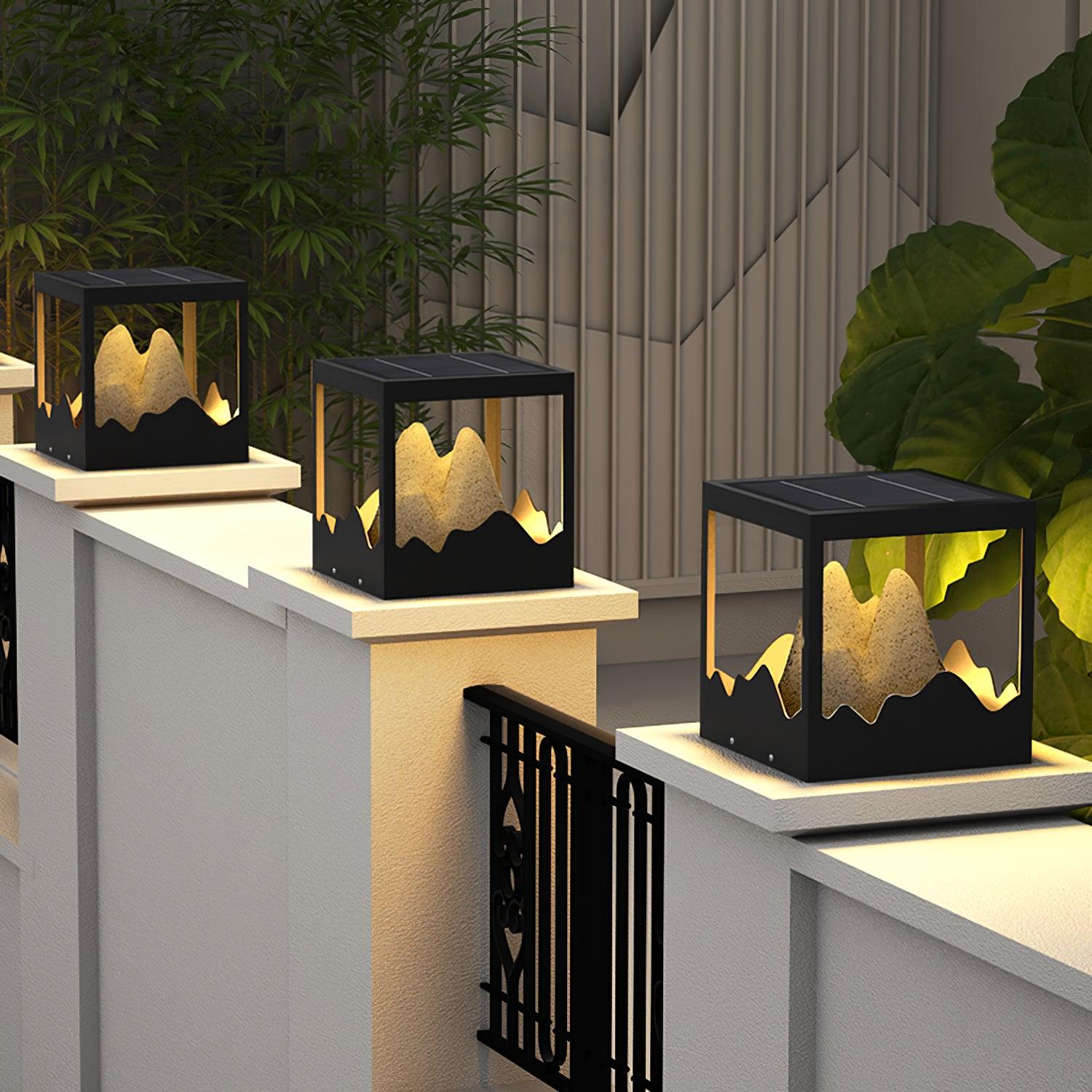 Summit Rustic Resin Outdoor Light-Neutral Decor