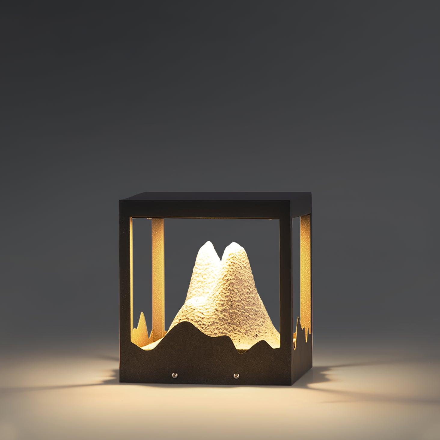 Summit Rustic Resin Outdoor Light-Neutral Decor