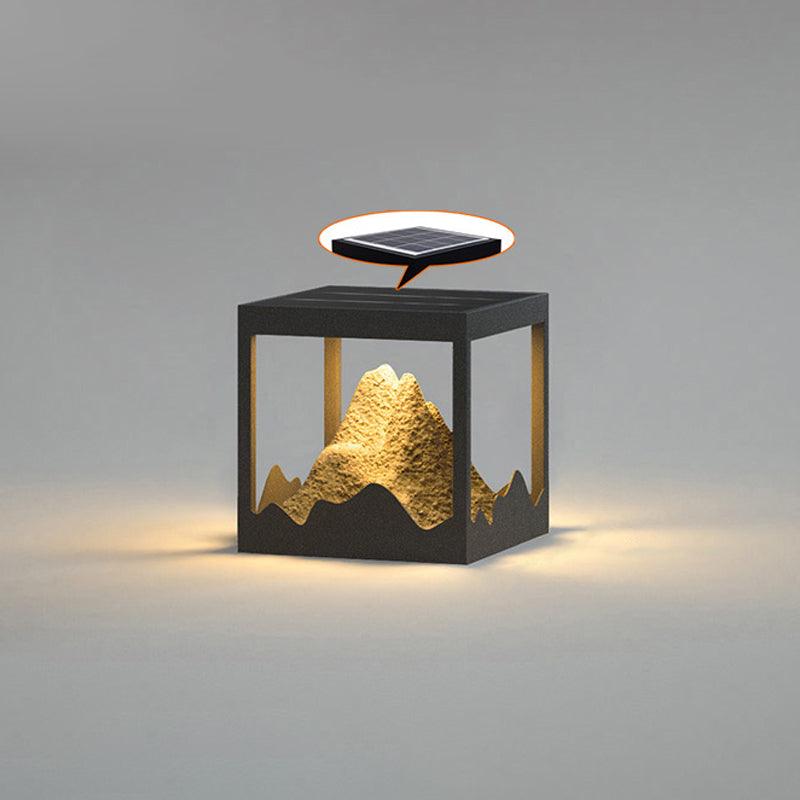 Summit Rustic Resin Outdoor Light-Neutral Decor