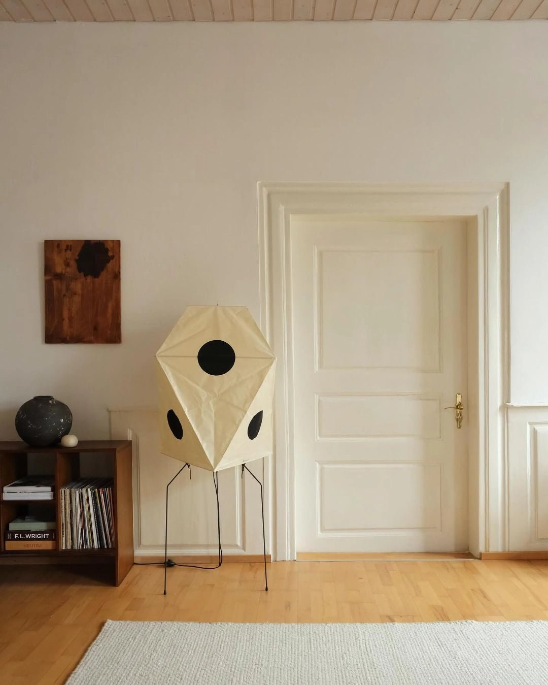Sath Artistic Fabric Floor Lamp-Neutral Decor