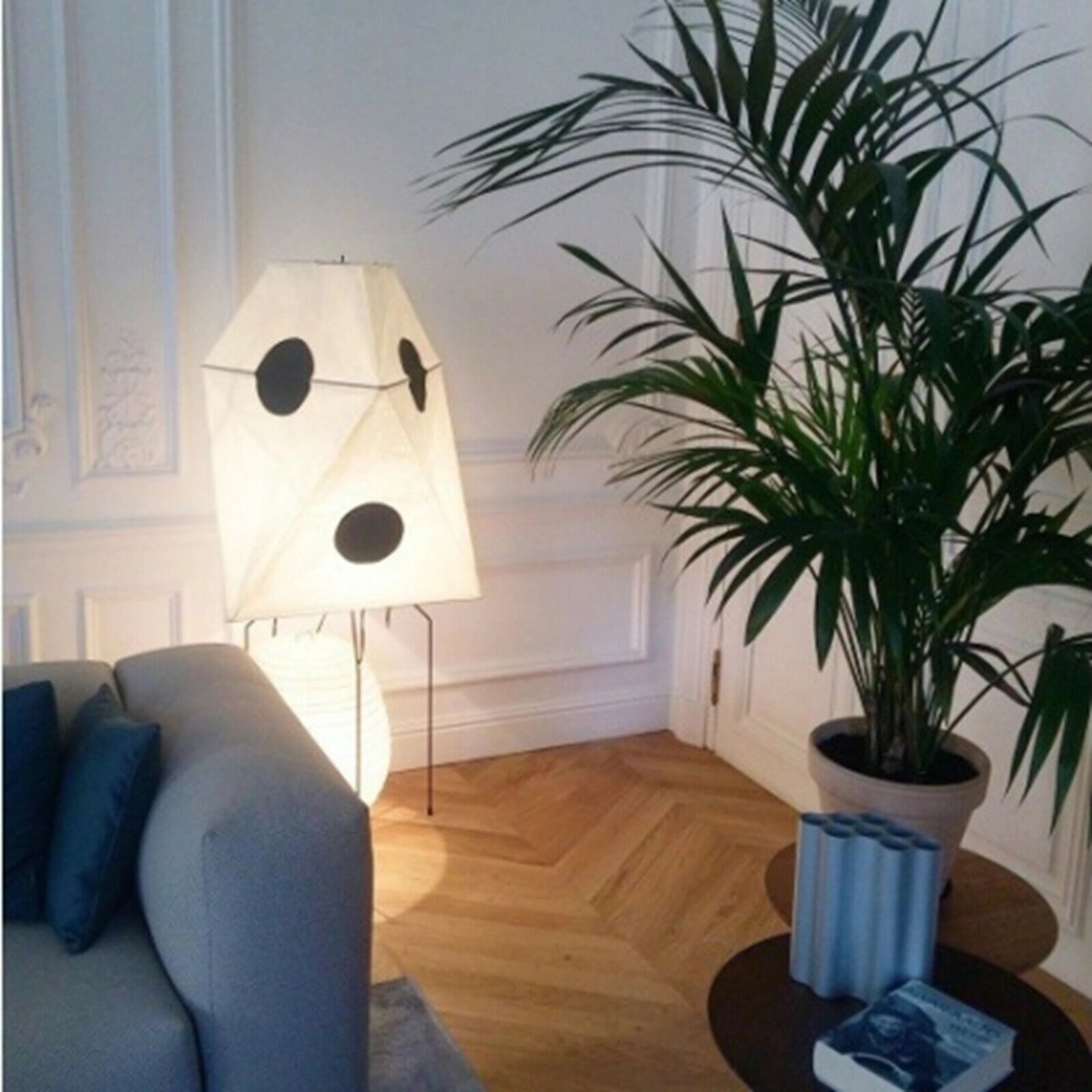 Sath Artistic Fabric Floor Lamp-Neutral Decor