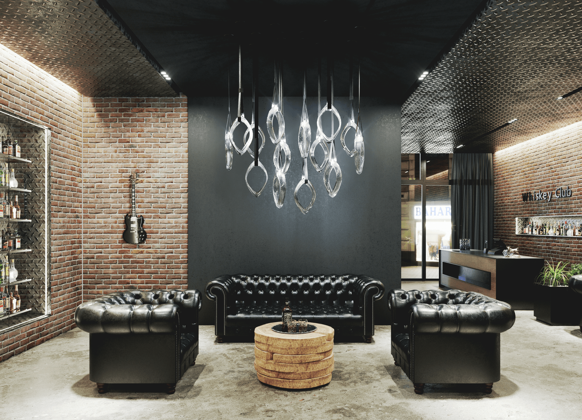Ivvyne Modern Glass Chandelier-Neutral Decor