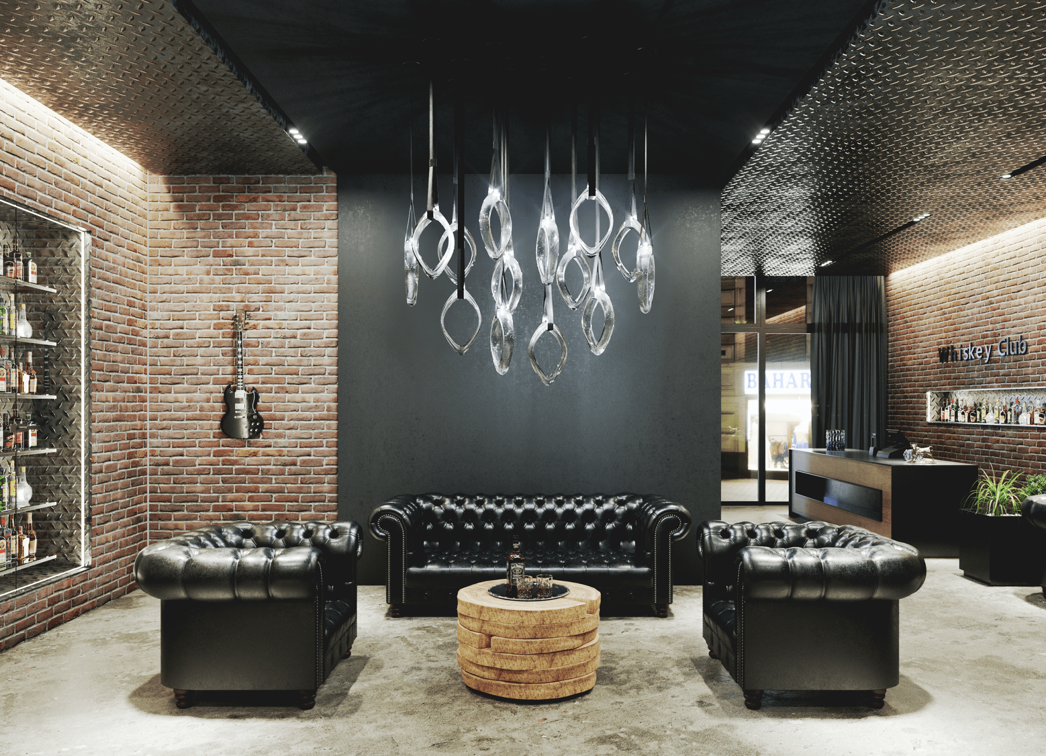 Ivvyne Modern Glass Chandelier-Neutral Decor