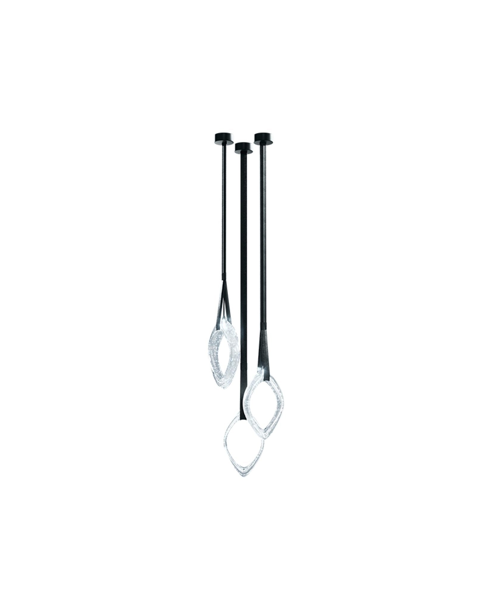 Ivvyne Modern Glass Chandelier-Neutral Decor
