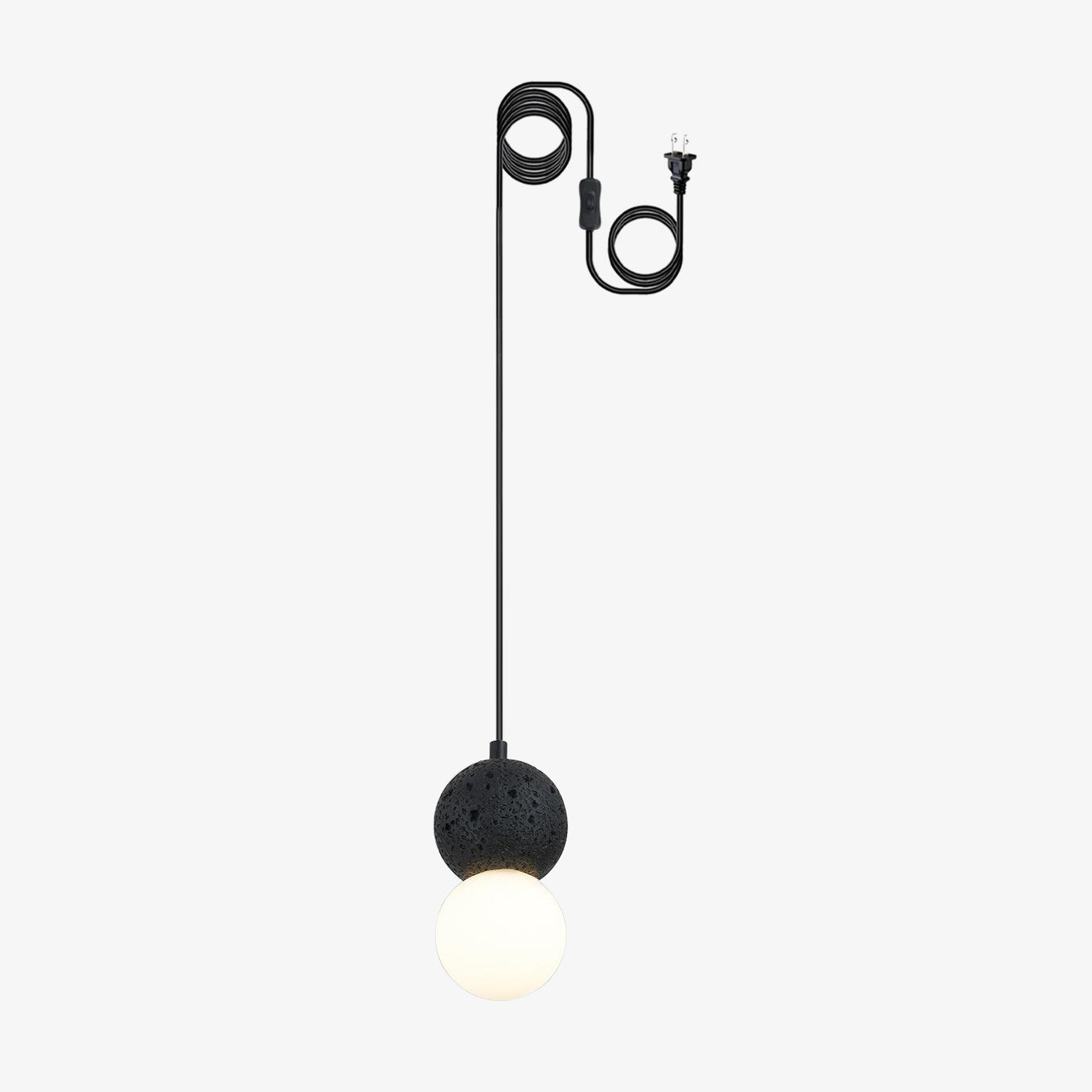 Gemma Modern Cement Pendant Light-Neutral Decor