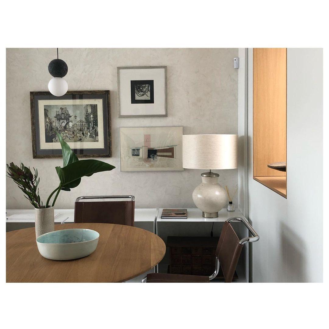 Joss Cement Minimalist Pendant Lamp-Neutral Decor