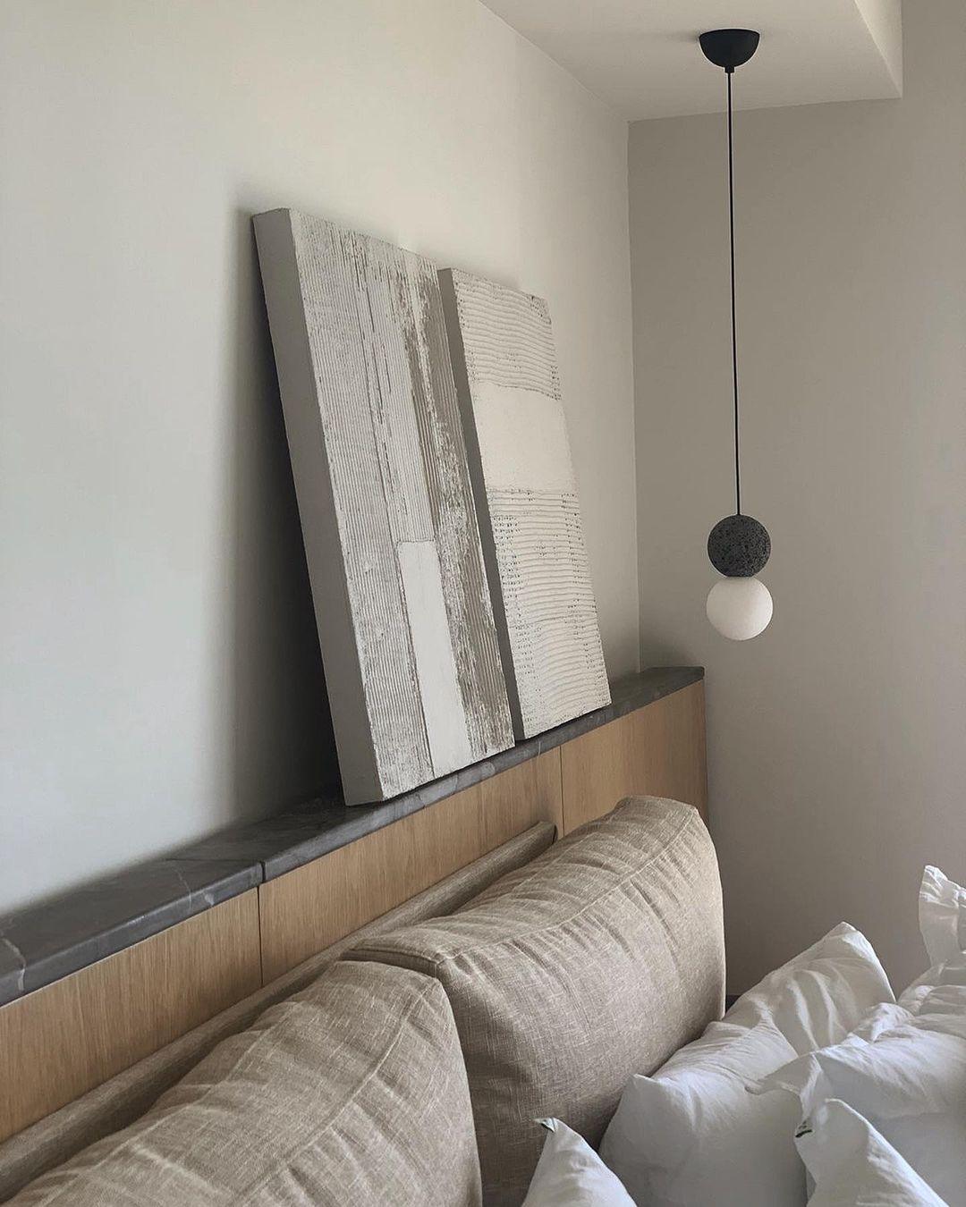 Gemma Modern Cement Pendant Light-Neutral Decor