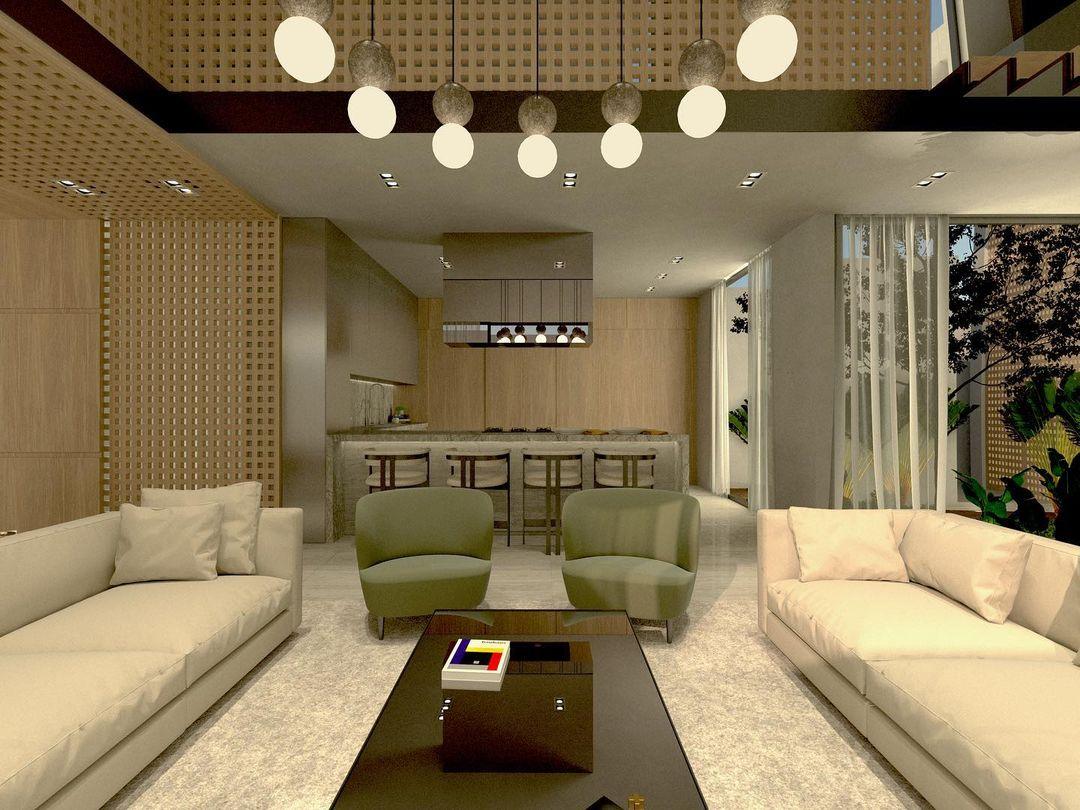 Gemma Modern Cement Pendant Light-Neutral Decor