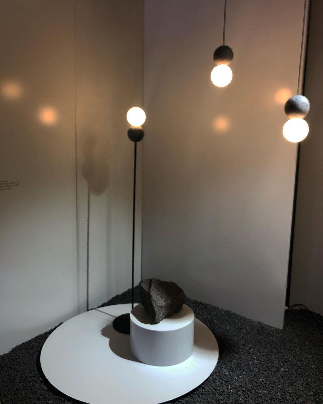 Gemma Modern Cement Pendant Light-Neutral Decor