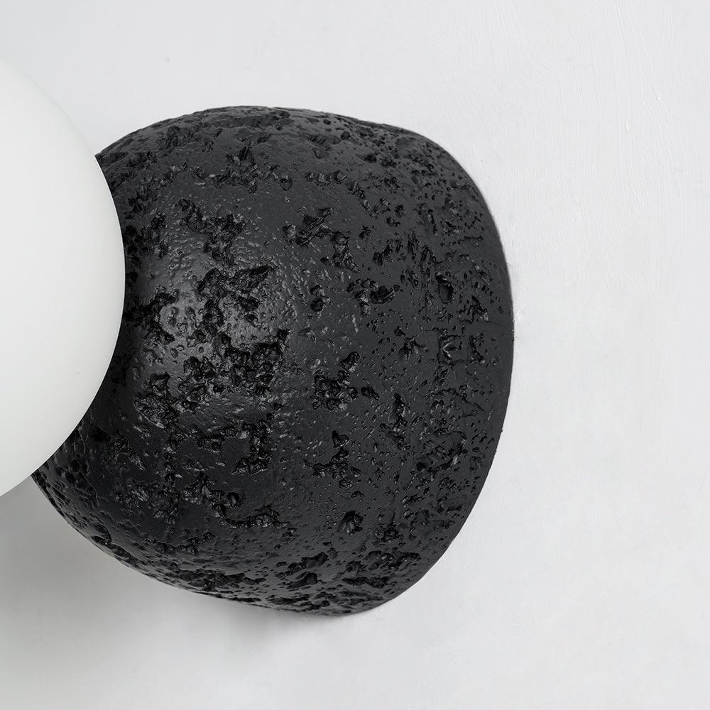 Lustra Wall Lamp Concrete Opal Glass-Neutral Decor