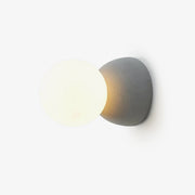 Lustra Wall Lamp Concrete Opal Glass-Neutral Decor