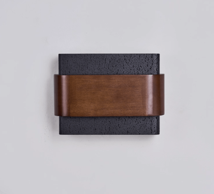 Blix Travertine Wall Light-Neutral Decor
