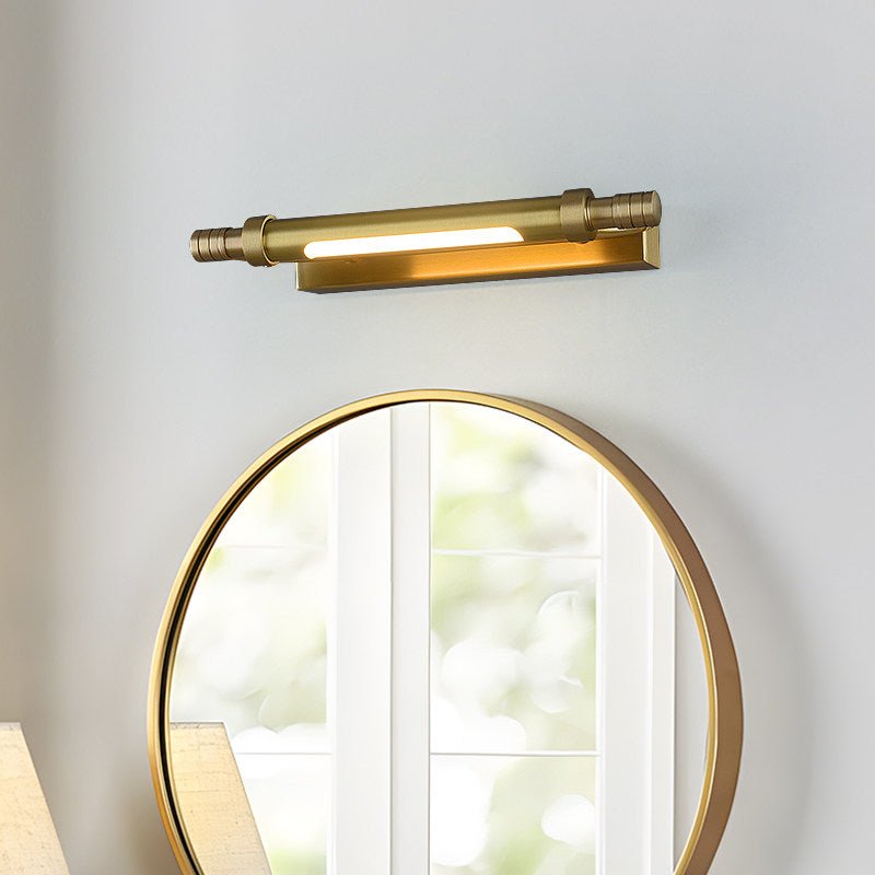 Orion Brass Wall Light-Neutral Decor