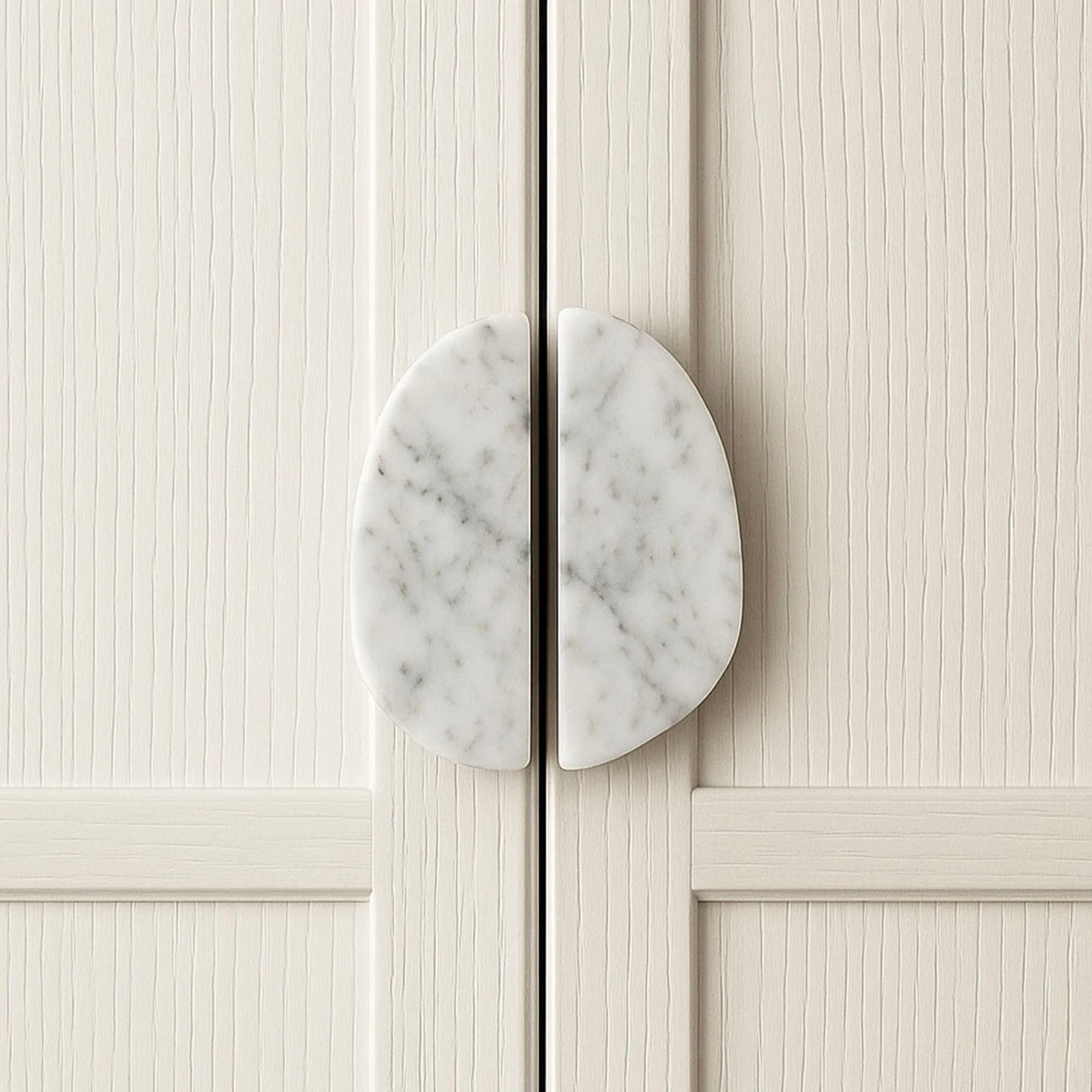 Orion Marble Door Handle-Neutral Decor