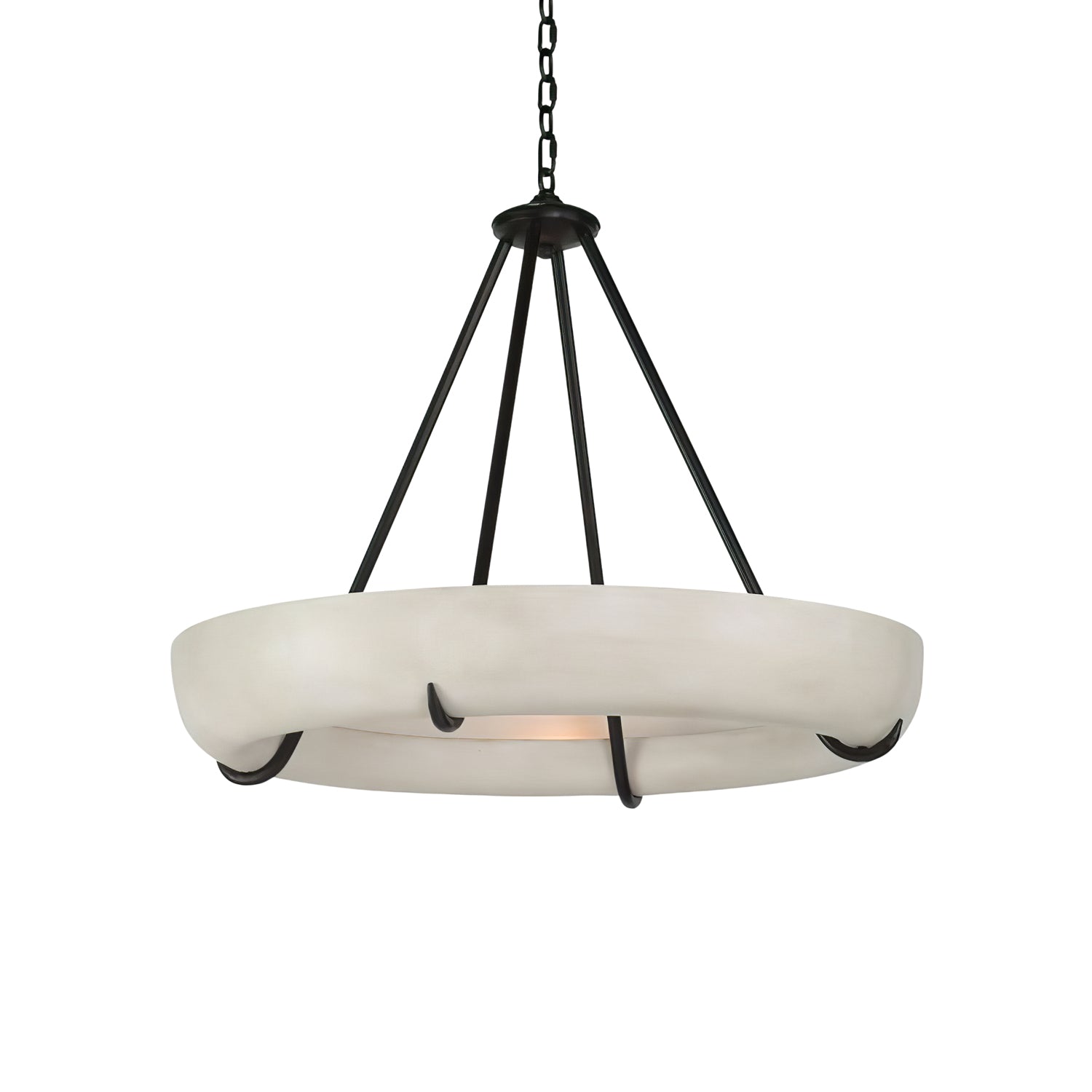 Daria Modern Alabaster Pendant Light-Neutral Decor
