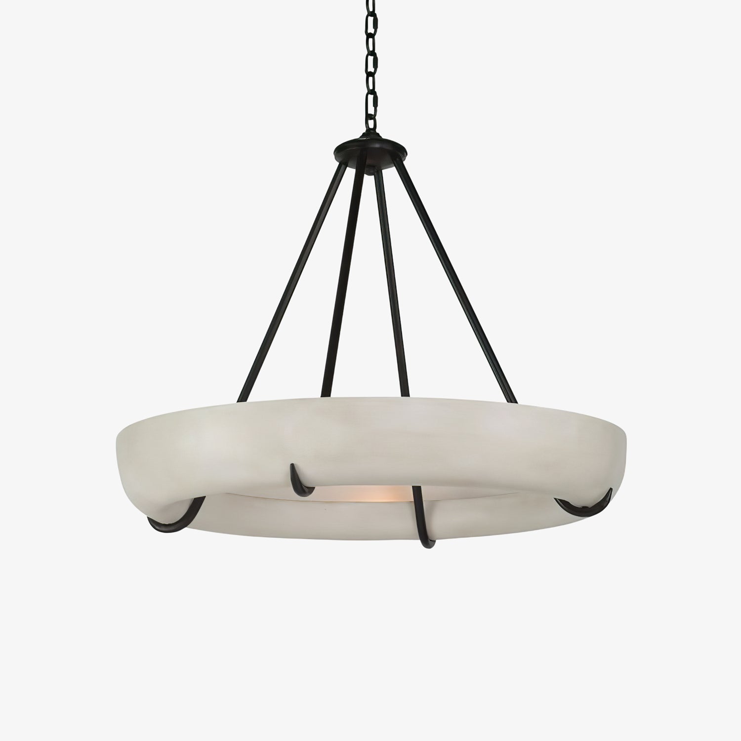 Daria Modern Alabaster Pendant Light-Neutral Decor