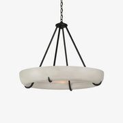 Daria Modern Alabaster Pendant Light-Neutral Decor