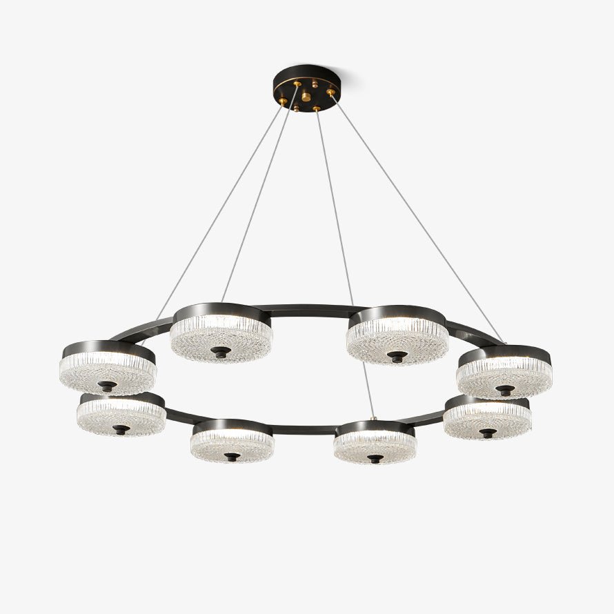 Aurora Chandelier Orion Ring-Neutral Decor