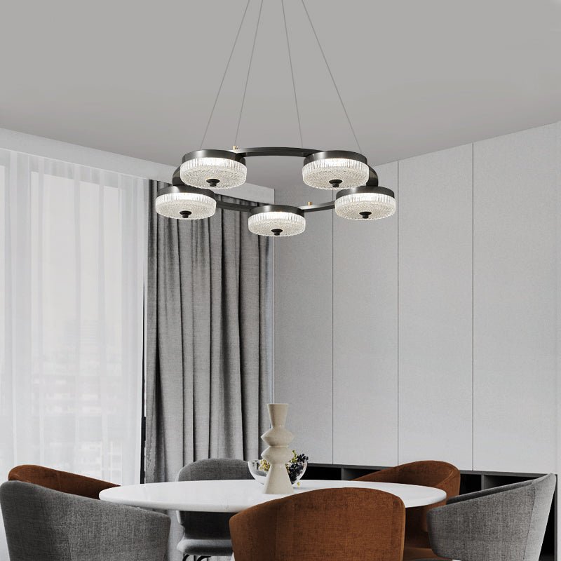 Aurora Chandelier Orion Ring-Neutral Decor
