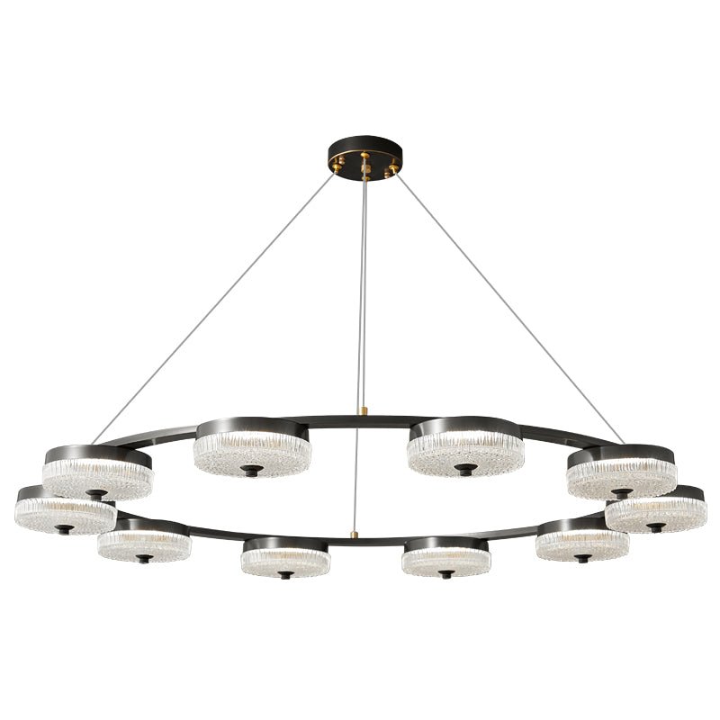 Aurora Chandelier Orion Ring-Neutral Decor