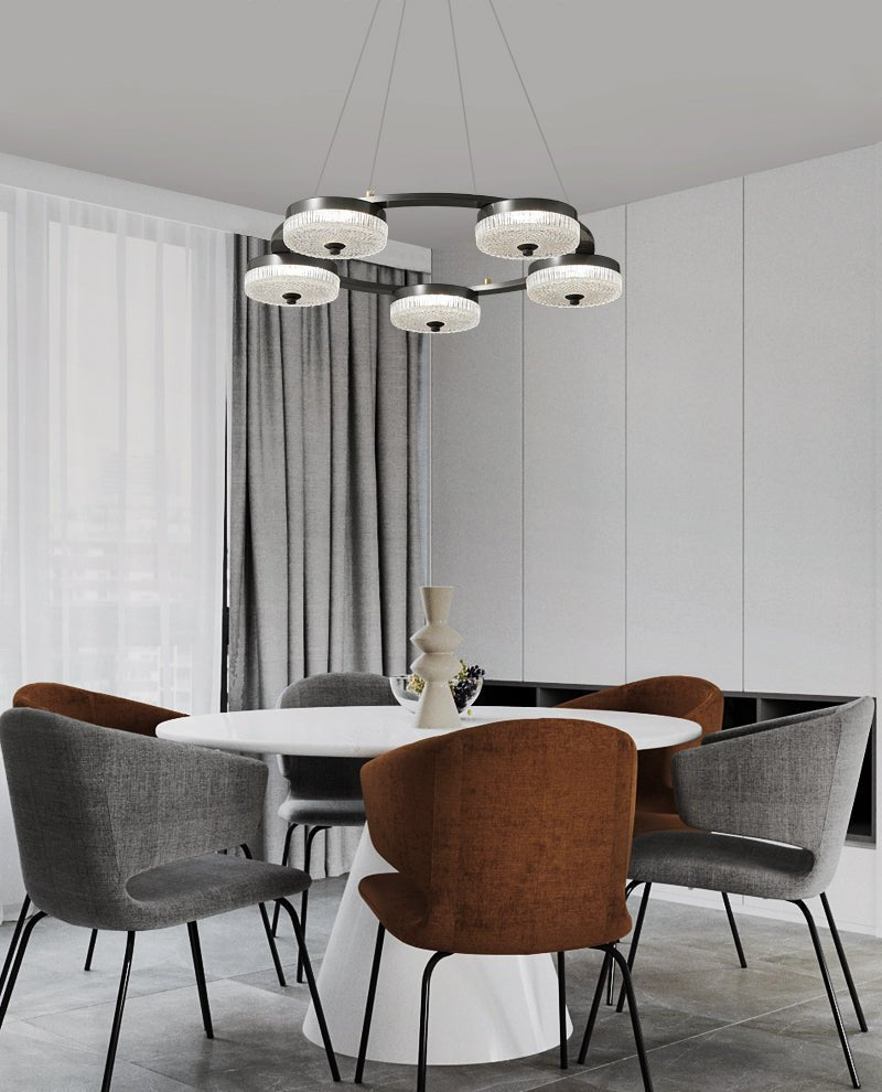 Aurora Chandelier Orion Ring-Neutral Decor
