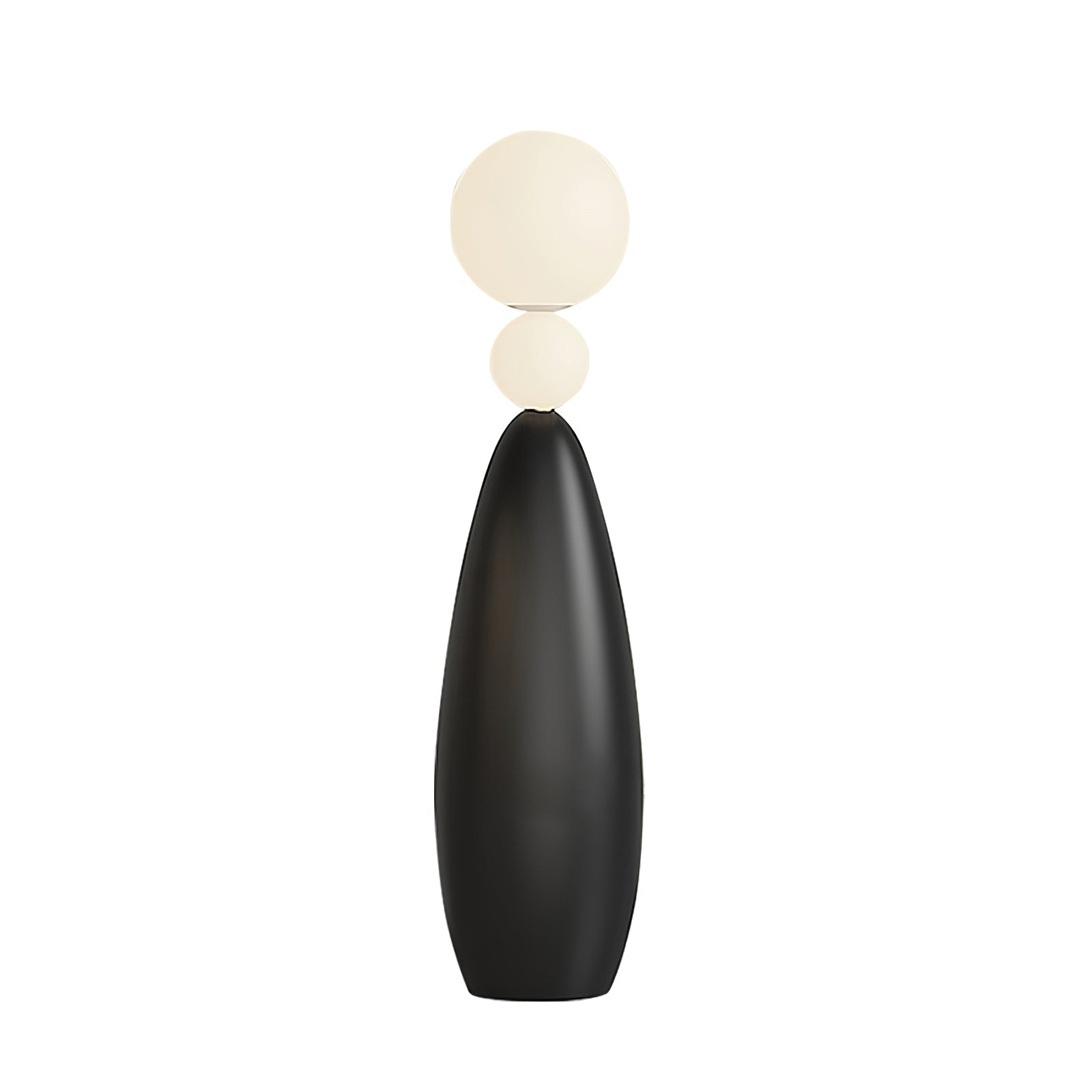 Ervynel Spherical Black Floor Lamp-Neutral Decor