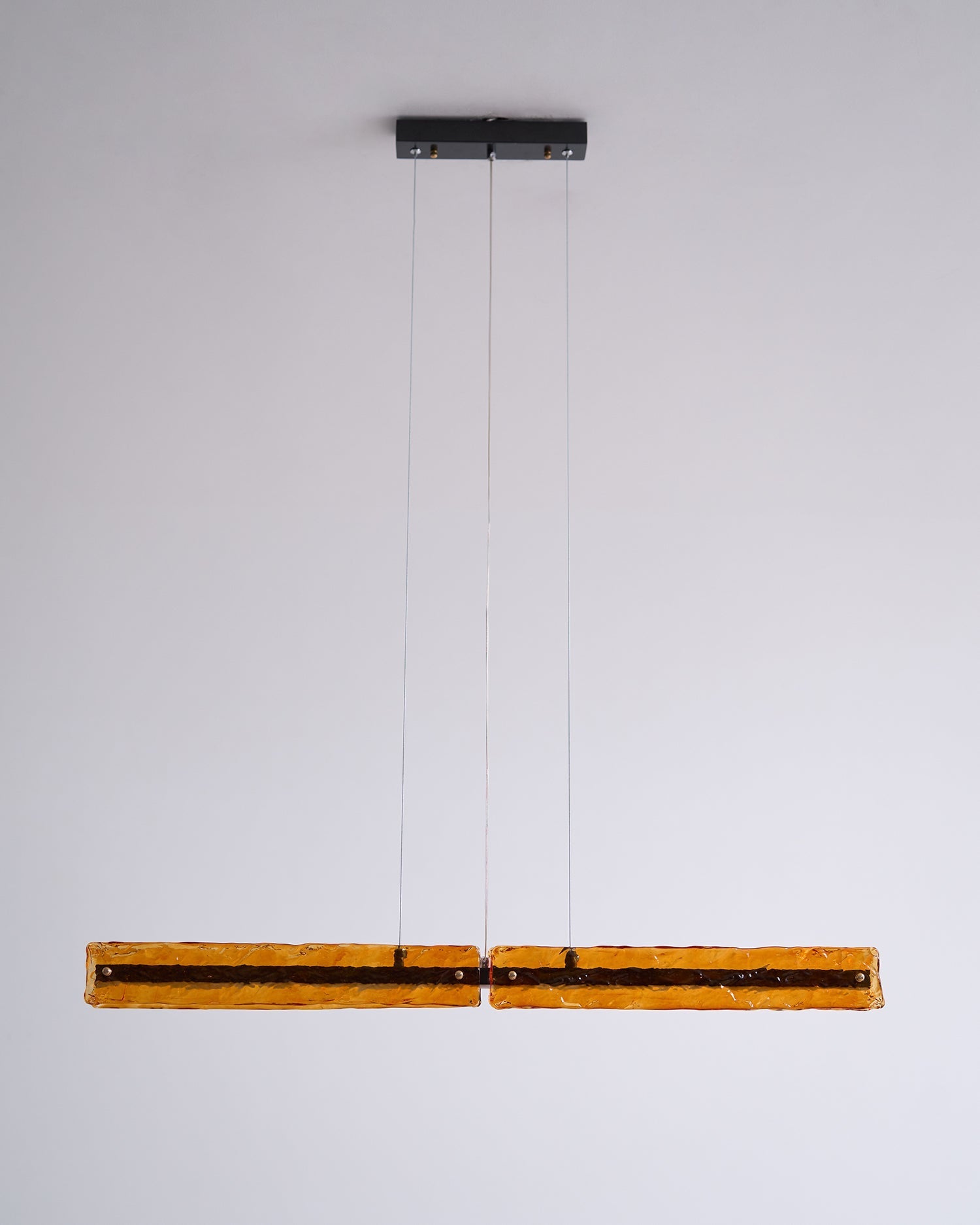 Avnorira Modern Minimalist Linear Island Glass Pendant Lamp-Neutral Decor