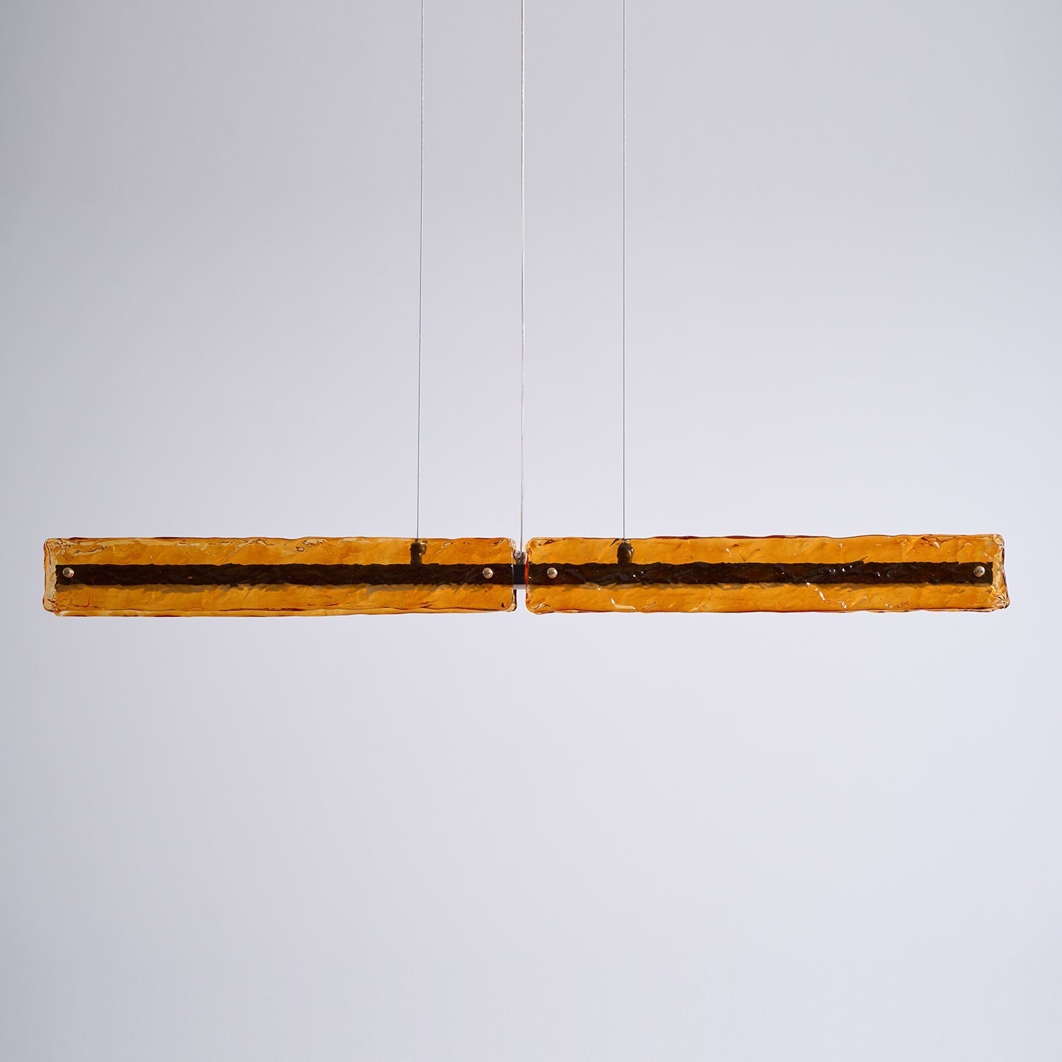 Avnorira Modern Minimalist Linear Island Glass Pendant Lamp-Neutral Decor