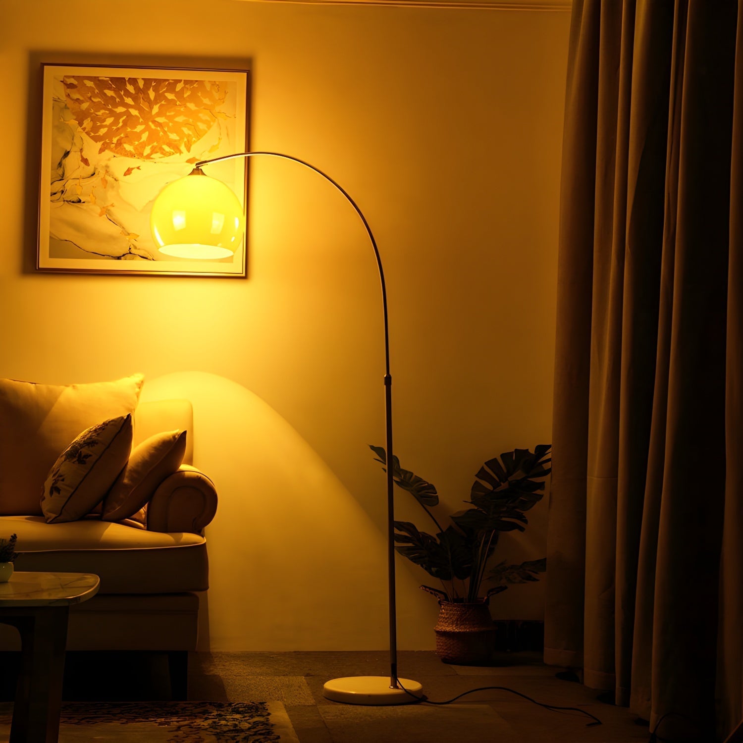 Revenq Floor Lamp Orla Arch-Neutral Decor